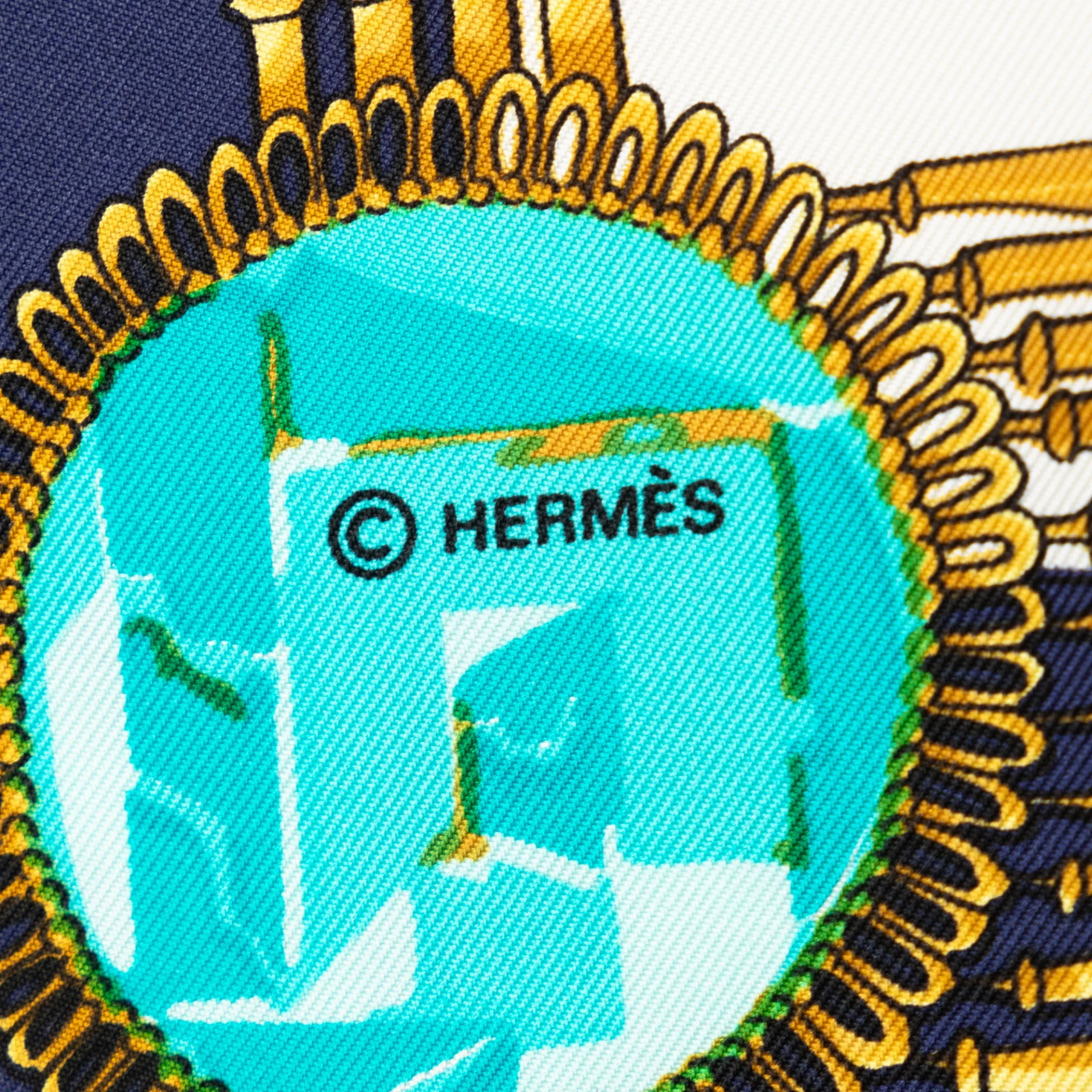 Hermès Mexique Silk Scarf