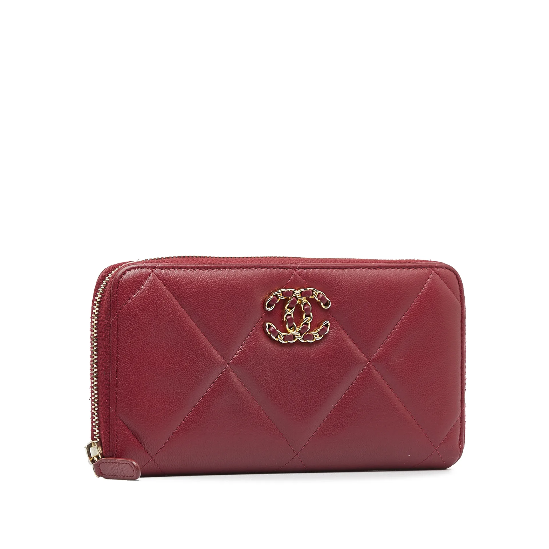 Chanel 19 Zip Around Wallet