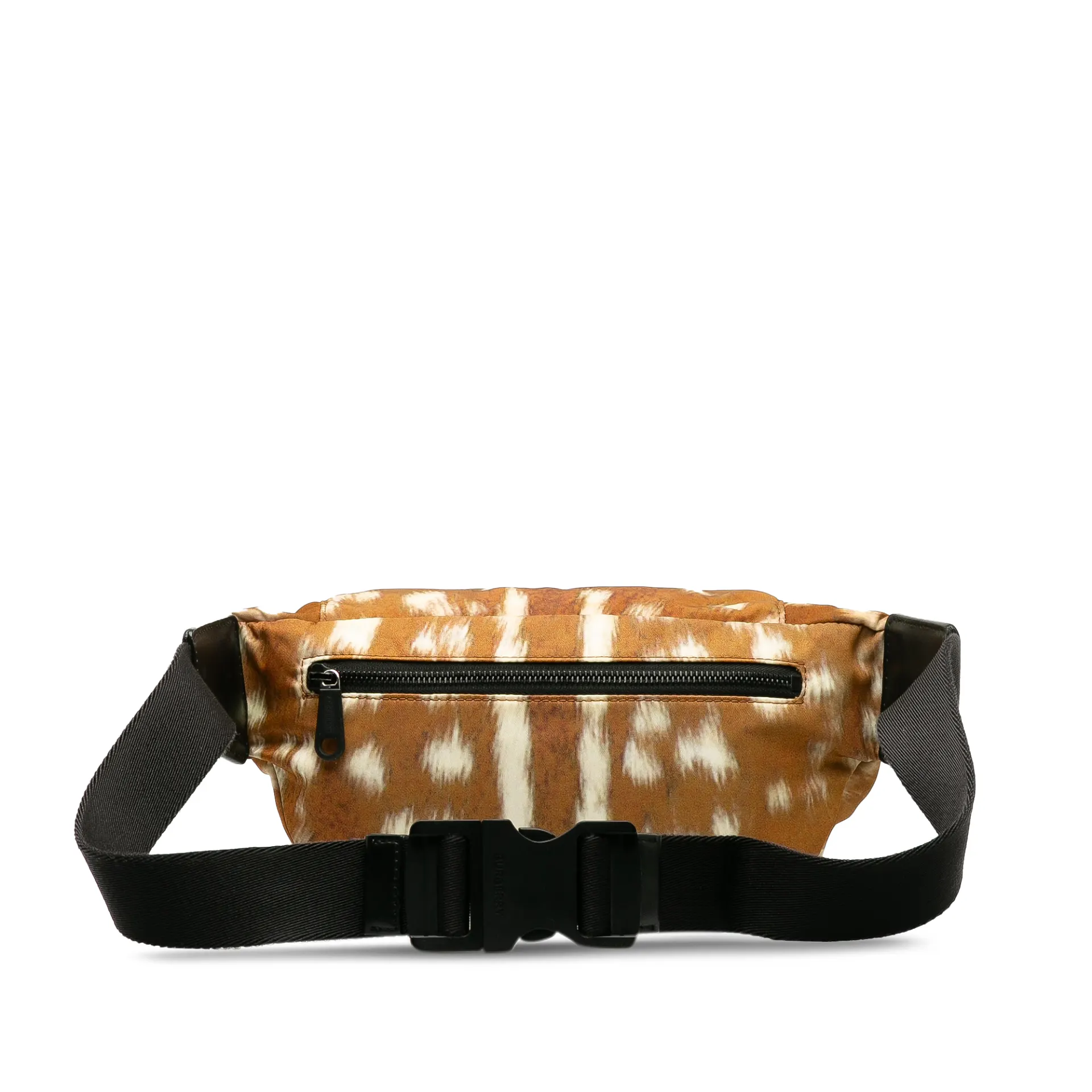 Burberry Logo Printed Nylon Belt Bag