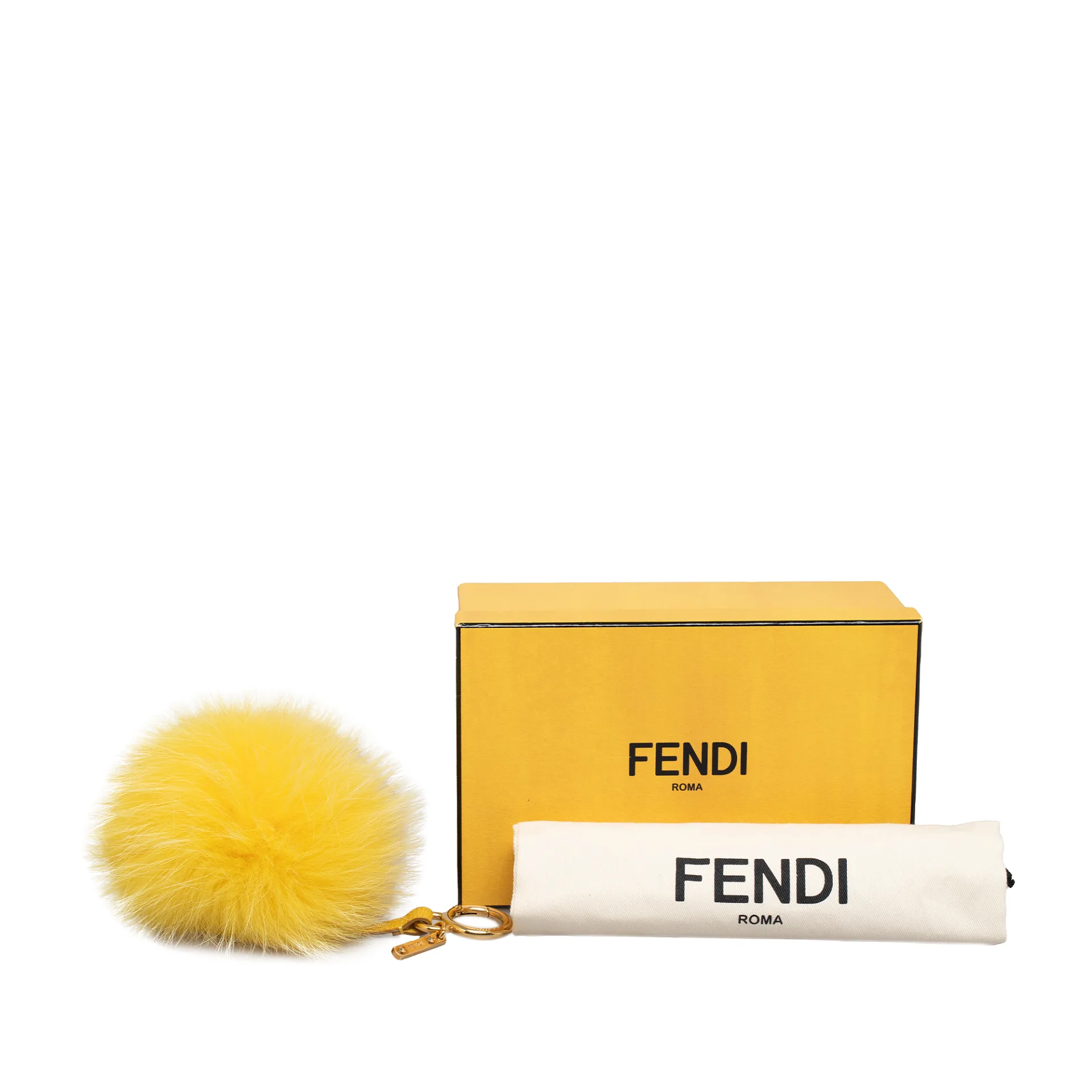 Fendi Fur Pom-pom Bag Charm