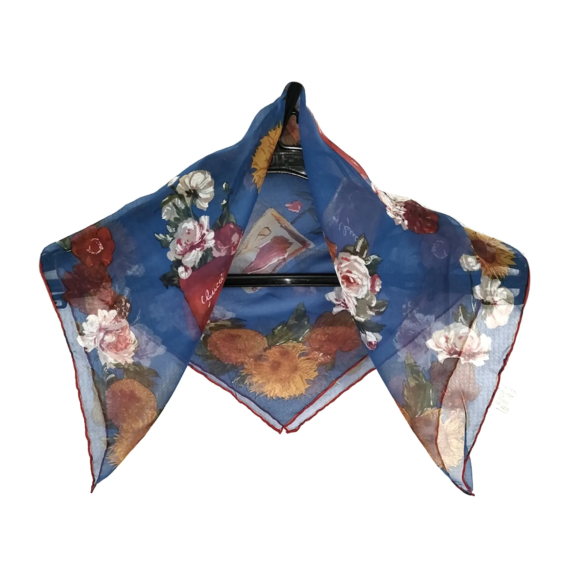 Gucci Printed Silk Scarf