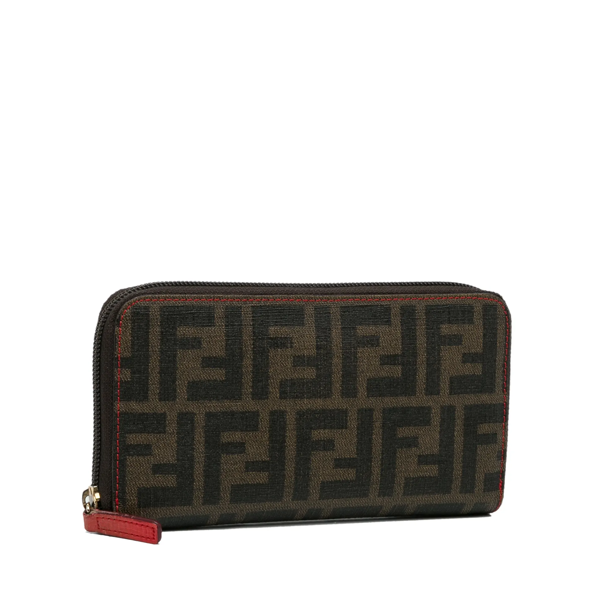 Fendi Zucchino Zip Wallet