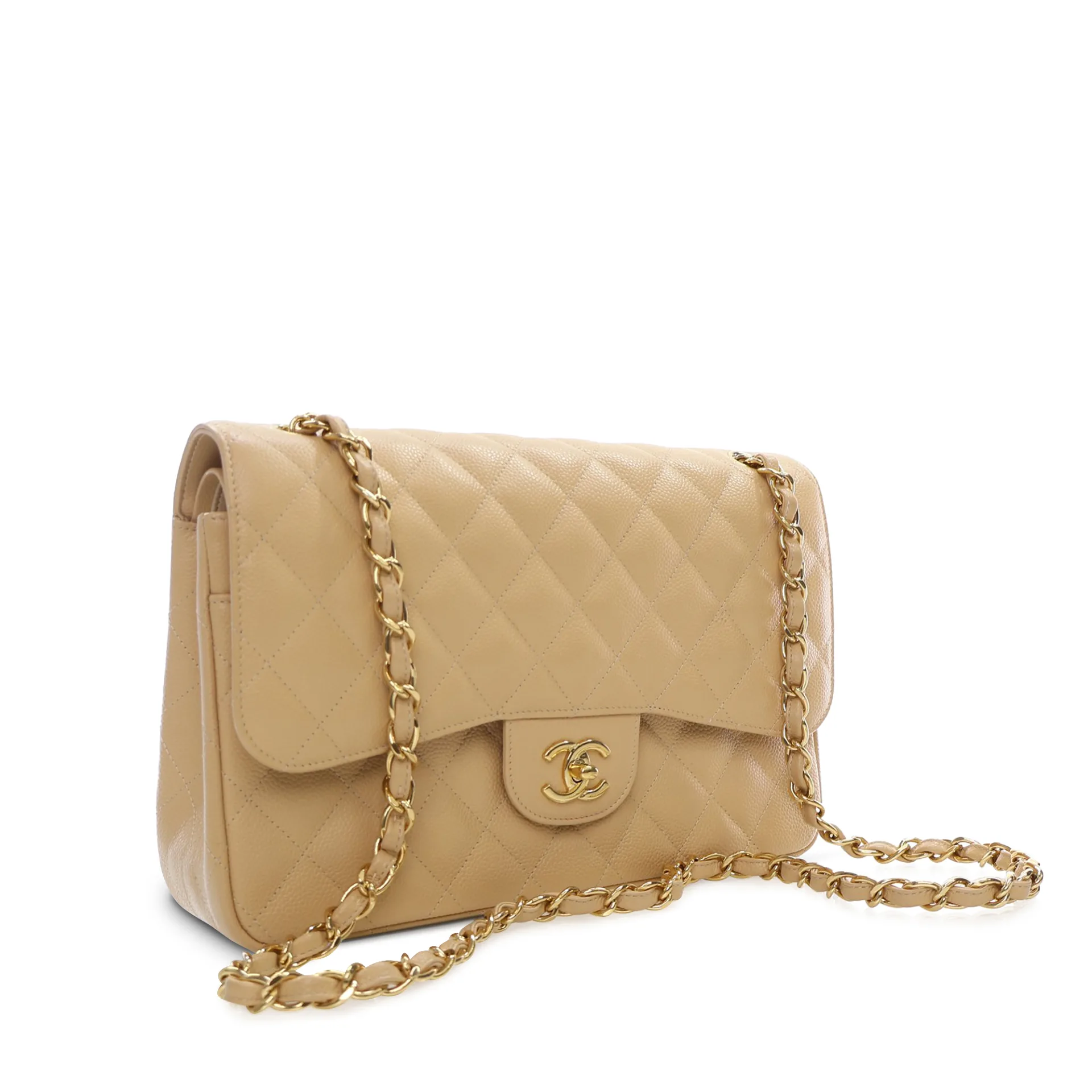 Chanel Jumbo Classic Caviar Double Flap