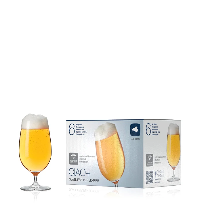 Ölglas 390ml CIAO+ Bar 6-pack