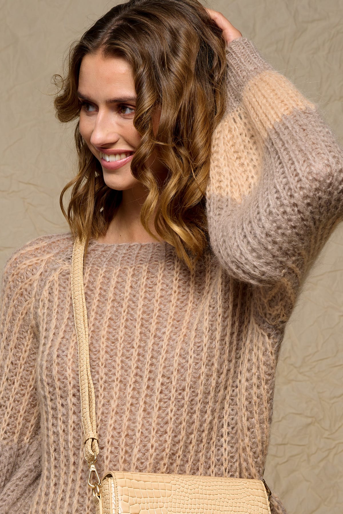 Liana Knit Sweater - Sand