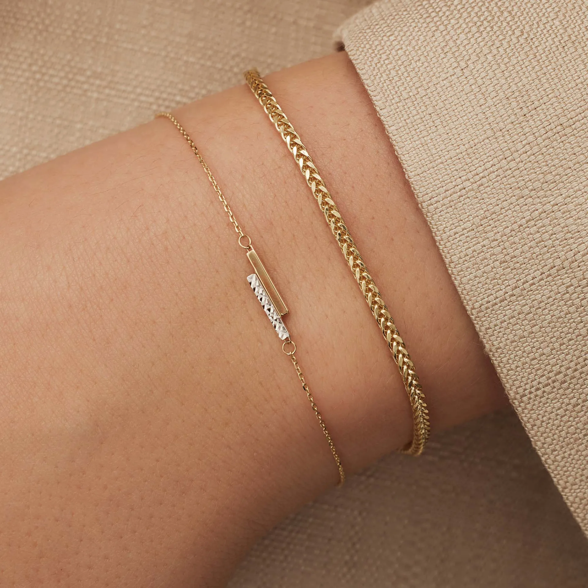 Le Marais 14 Karat Guld Armband