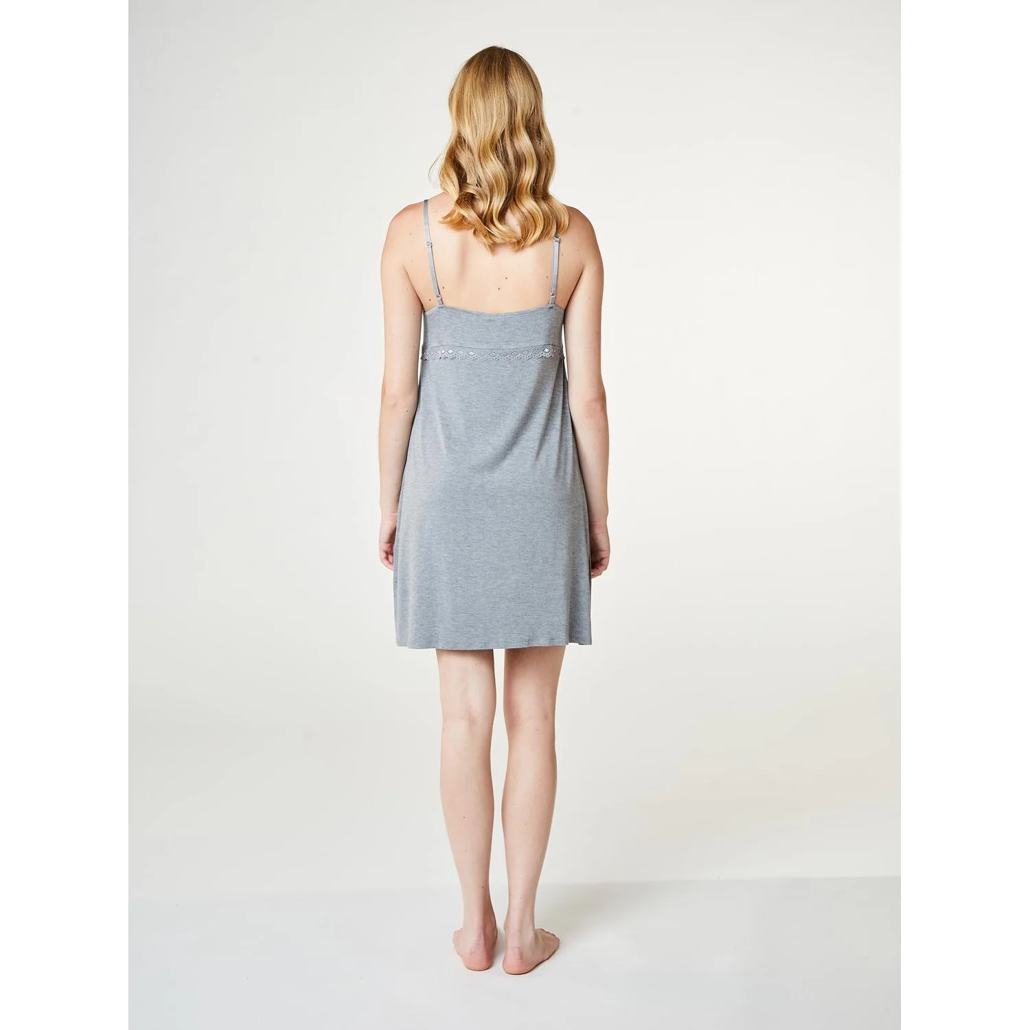 Ccdk Jennifer Chemise Dress Grey Melange