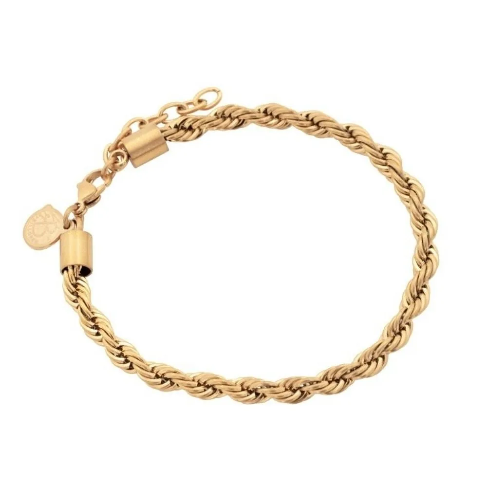 Stallone Steel Bracelet Gold