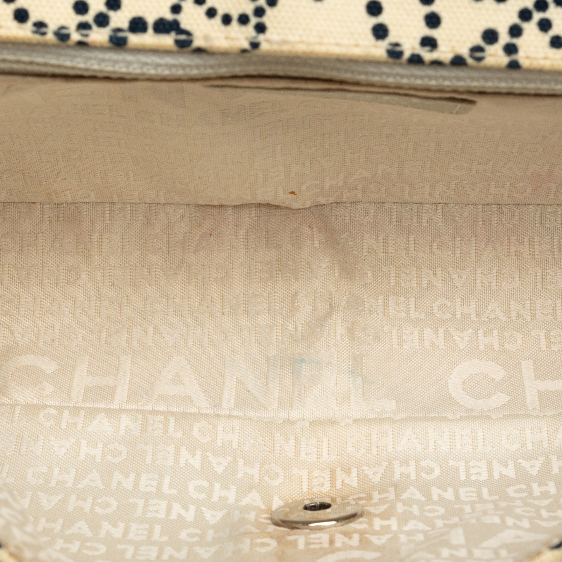 Chanel Cc No.5 Canvas Flap Bag