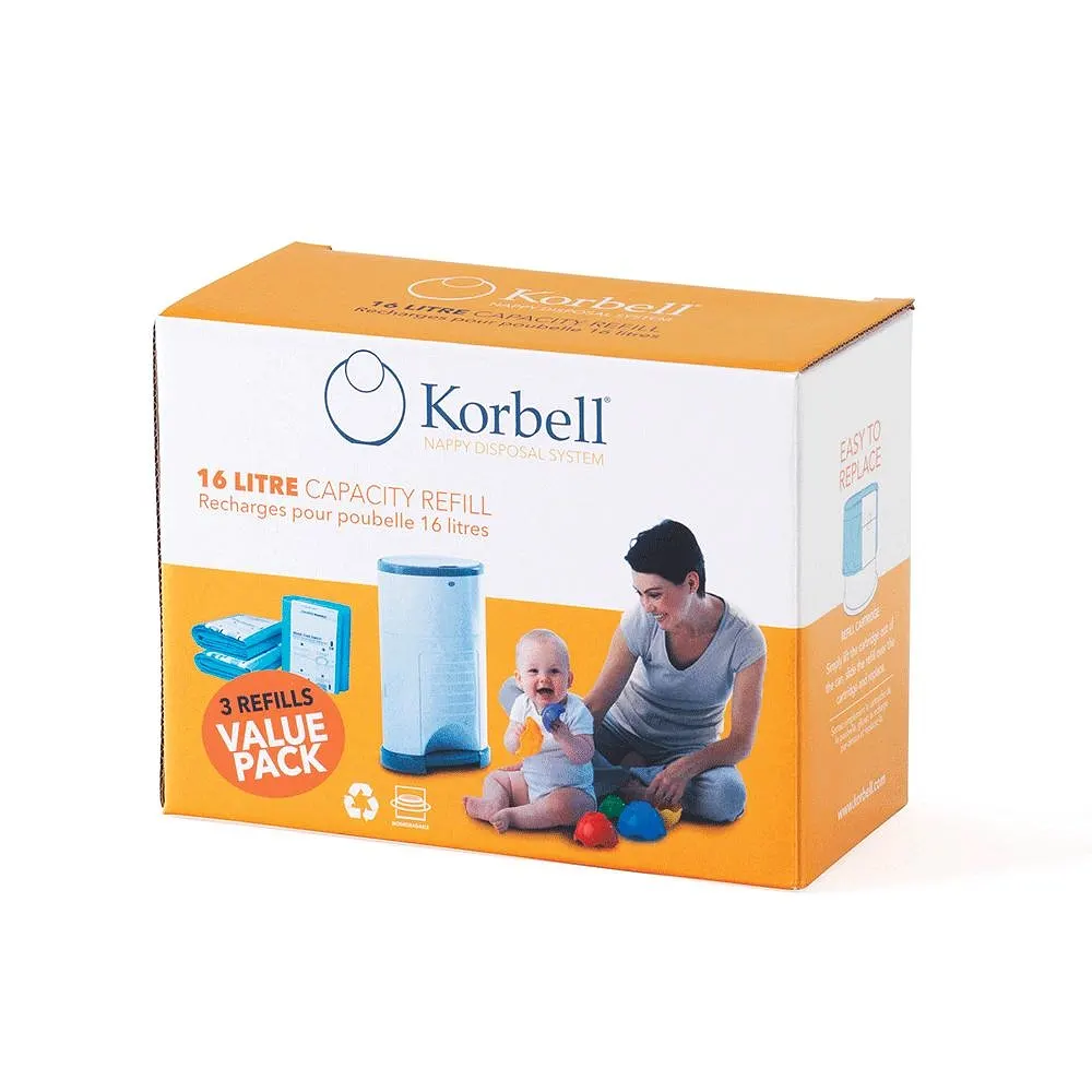 Korbell Refill 3-pack