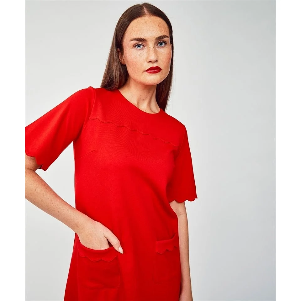 - Leah Dress Red