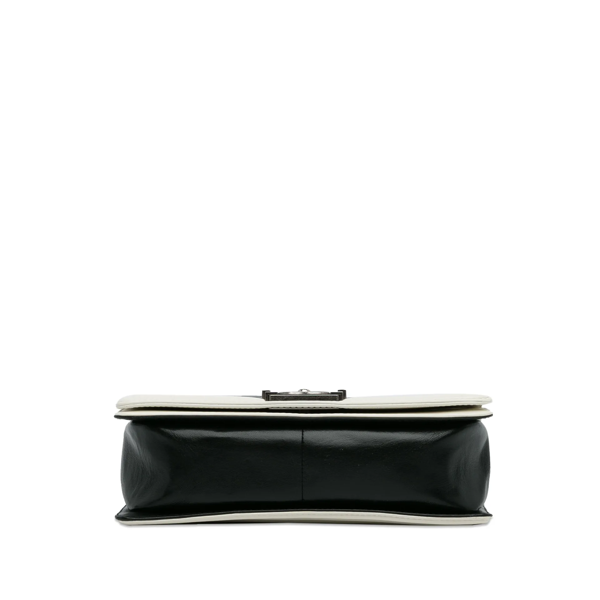 Chanel Medium Lambskin Boy Bicolor Flap Bag