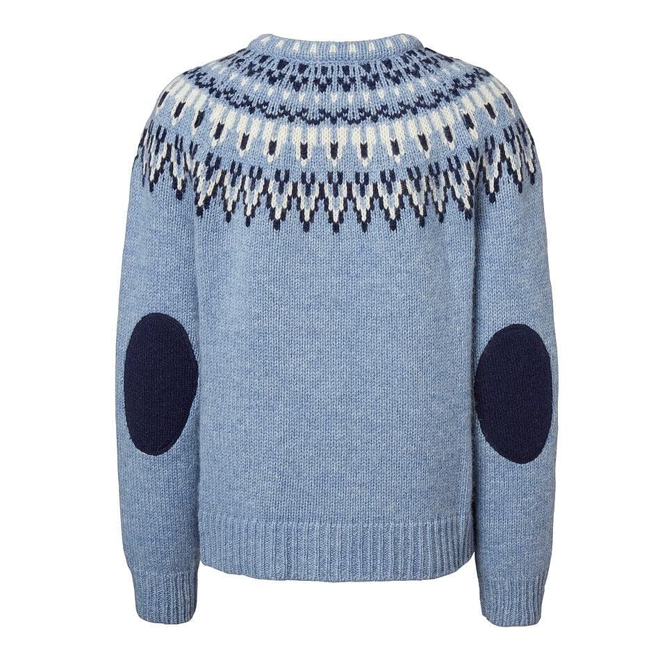 Ljusblå Stickad Cardigan - Joelle Cardigan Lightblue