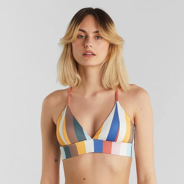 Bikini Top Alva Stripes Multi Color