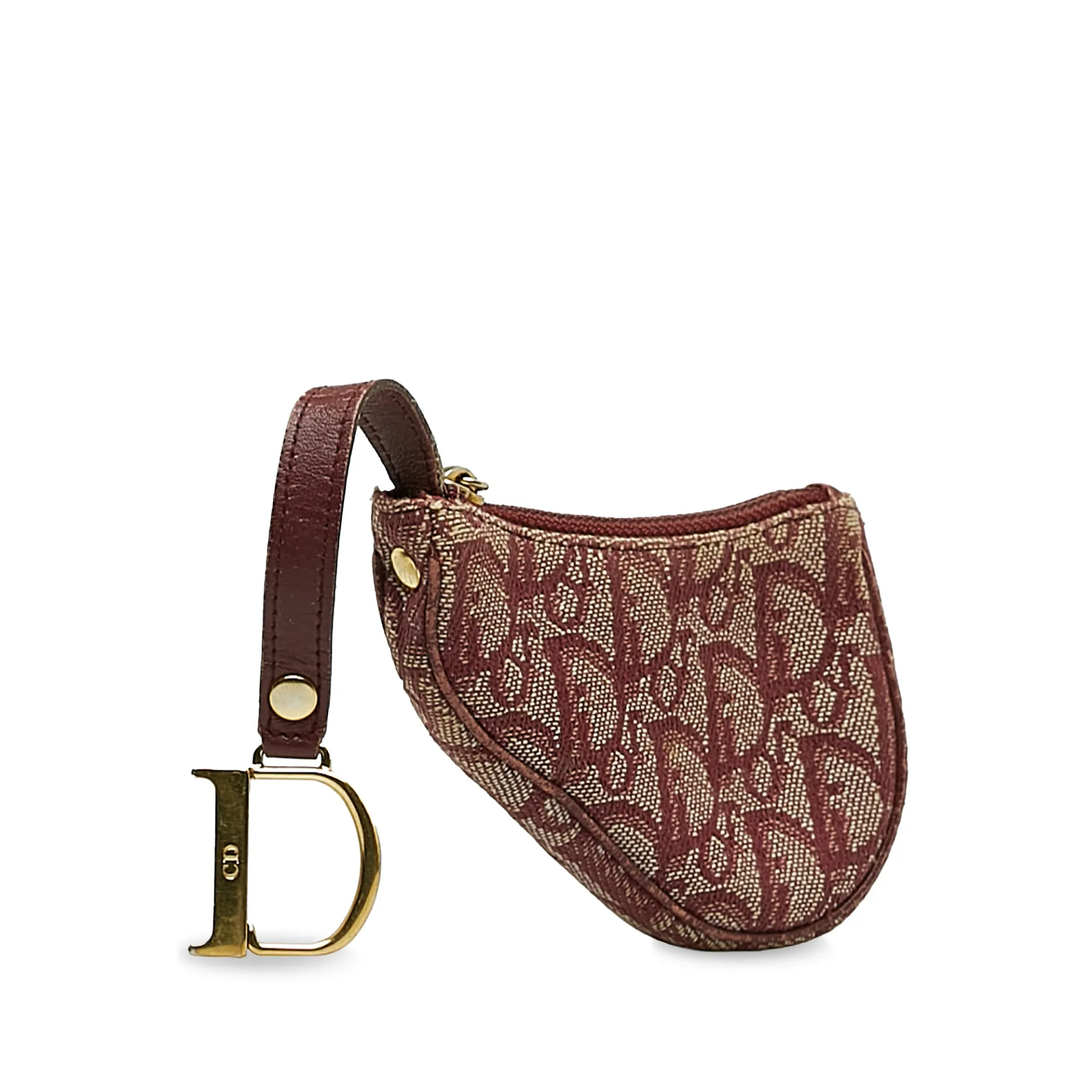 Dior Oblique Saddle Coin Pouch