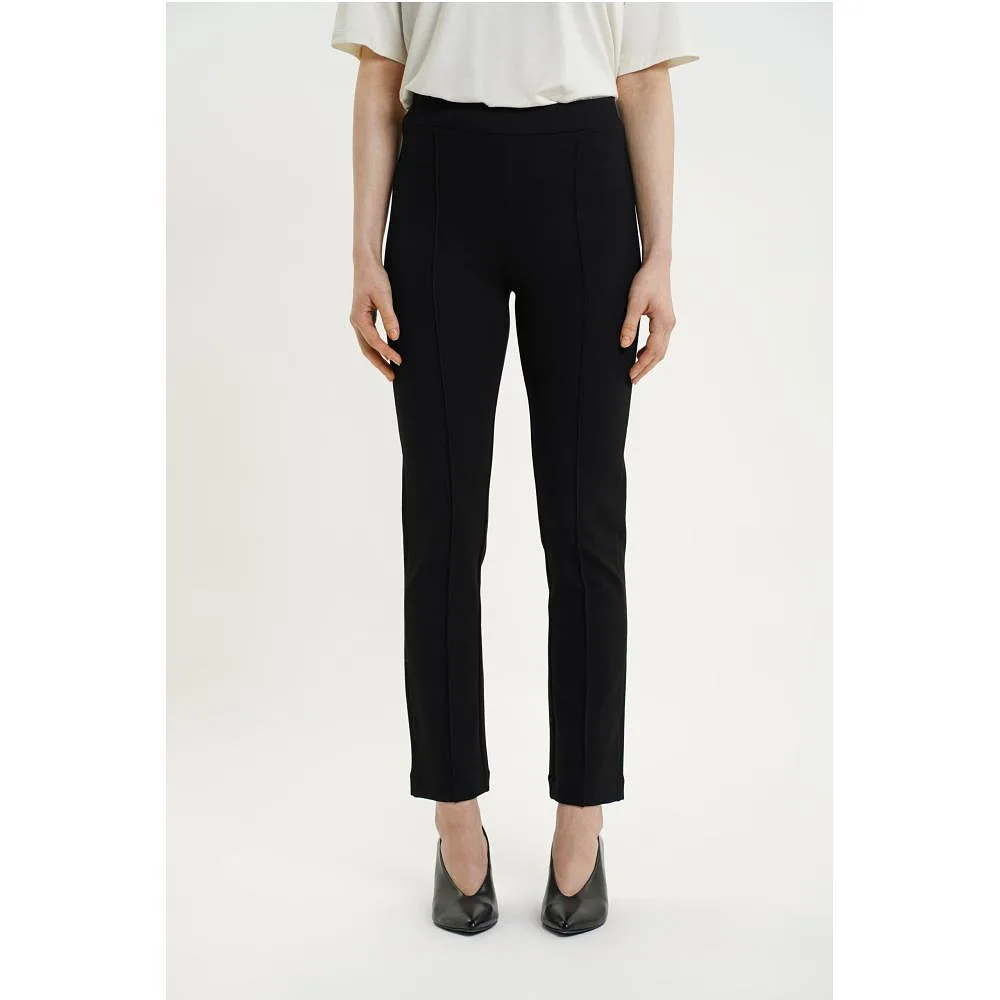 Lou Straight Pants - Black