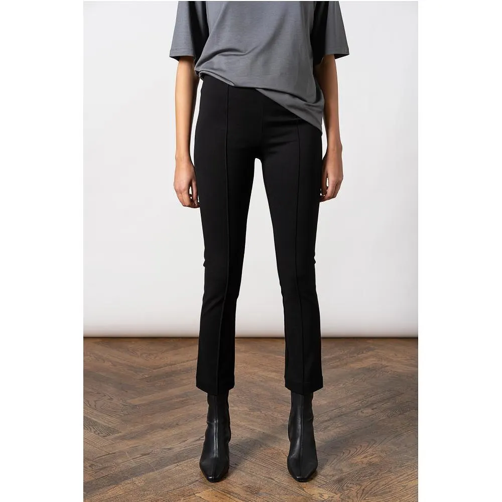 Lou Straight Pants - Black