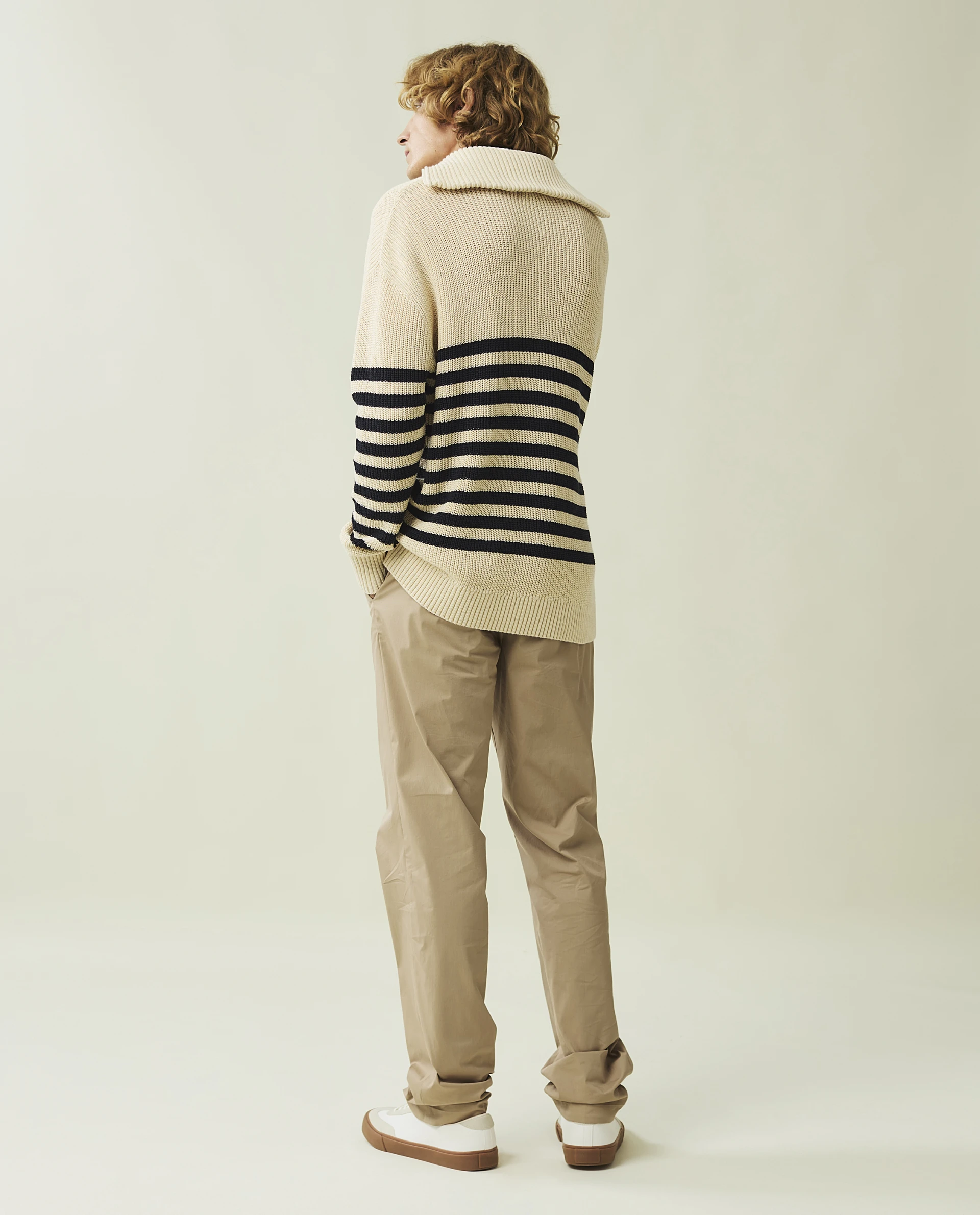 Tom Dry Cotton Half-zip Sweater