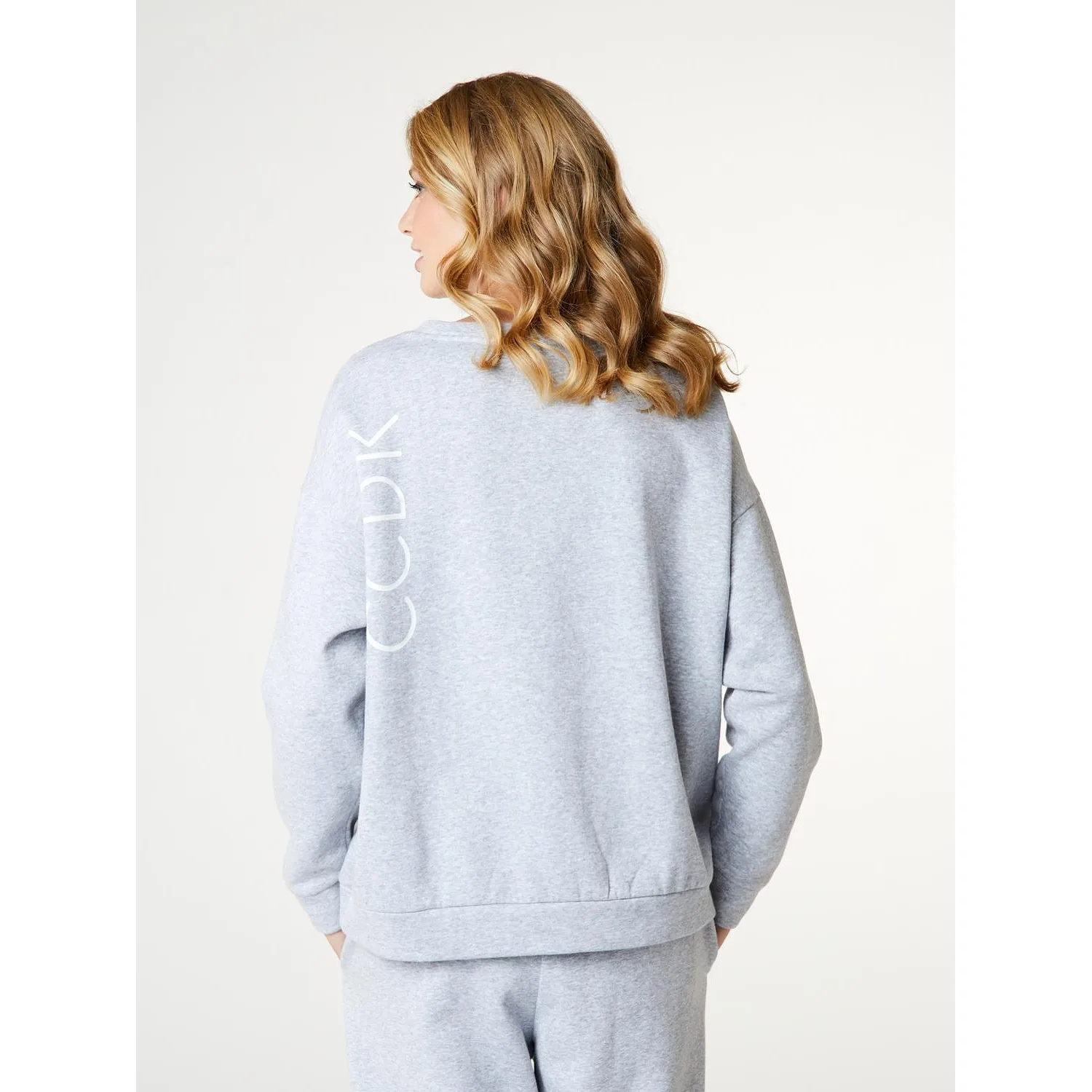 Ccdk Nona Sweat Shirt Grey Melange