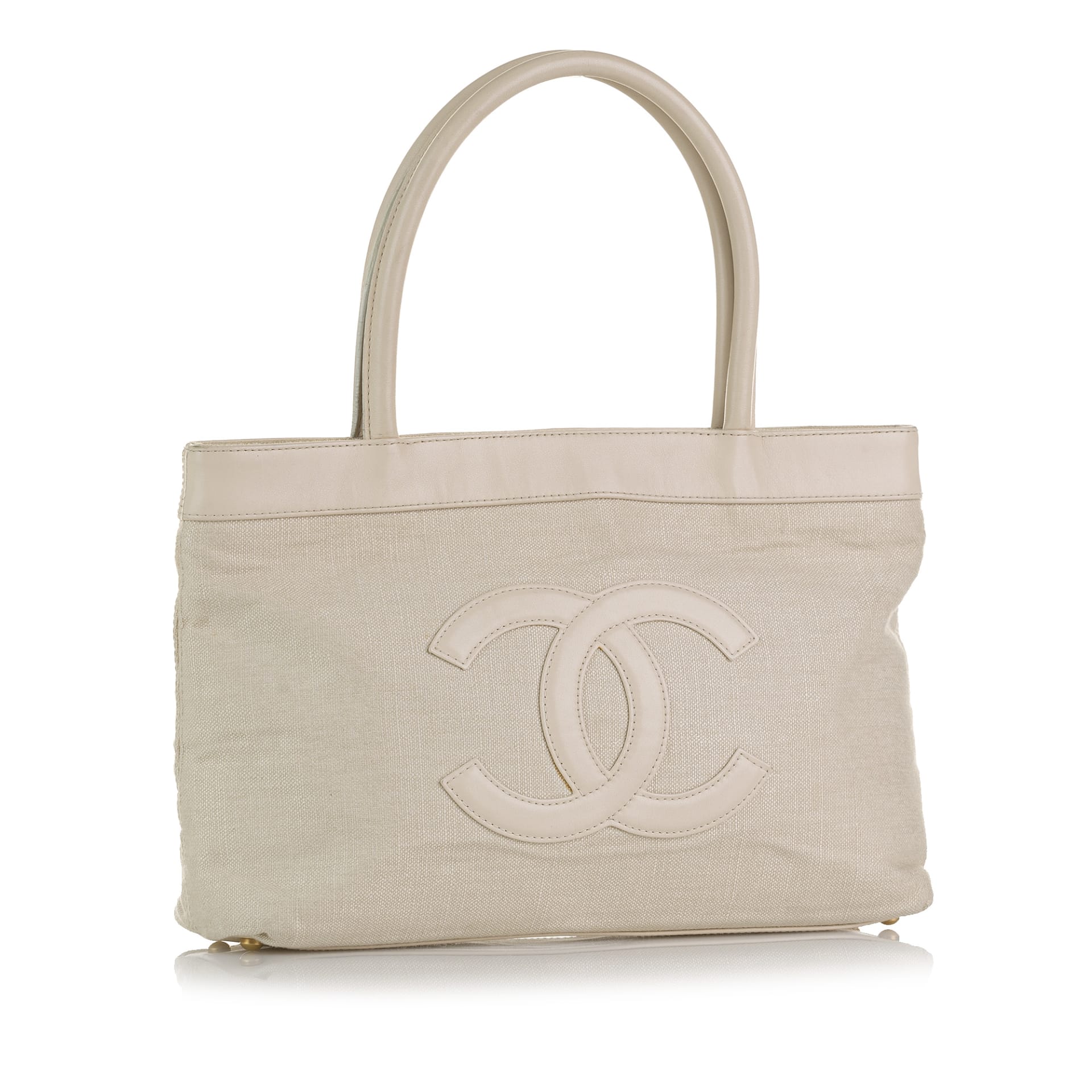 Chanel Cc Canvas Tote