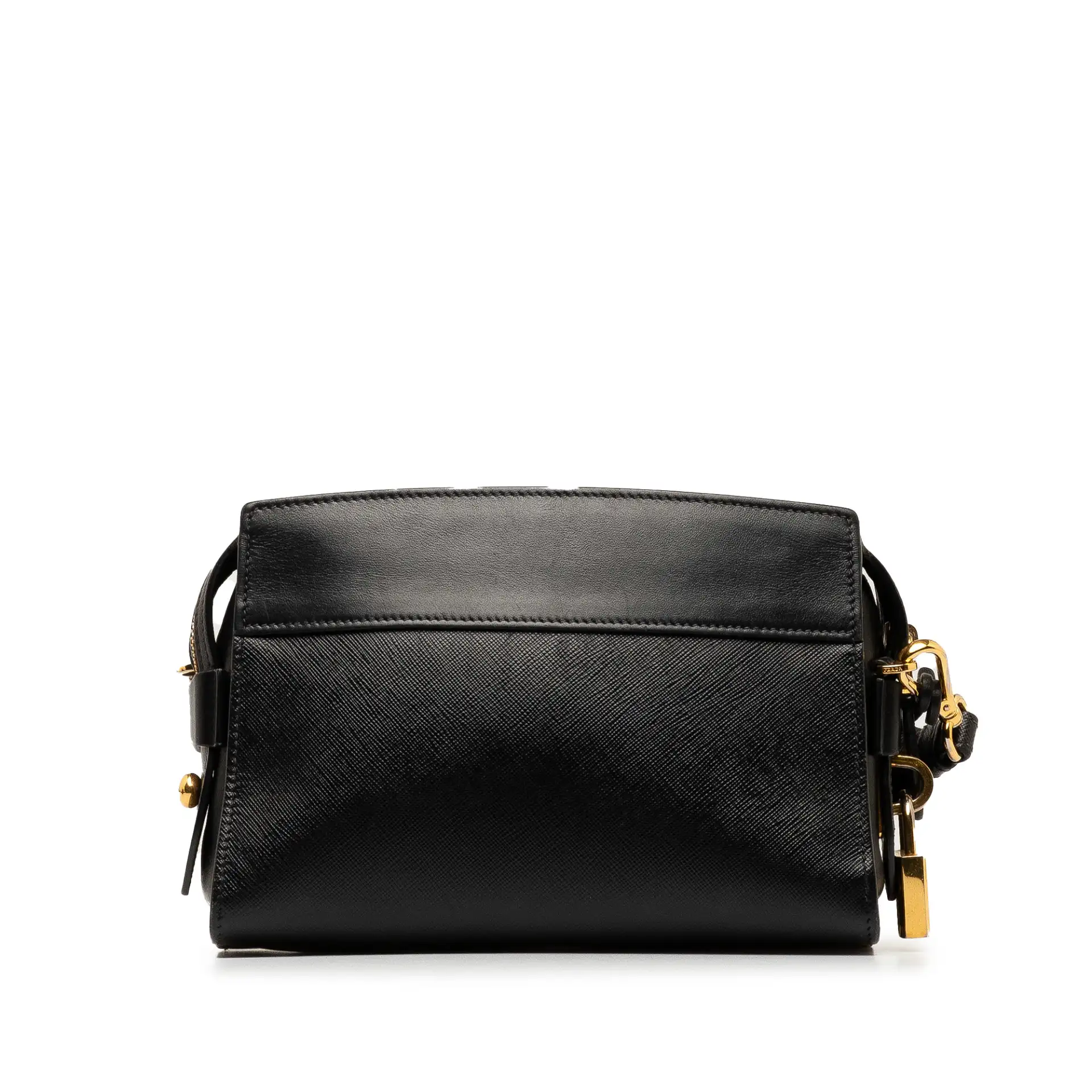 Prada Saffiano And City Calf Esplanade Crossbody