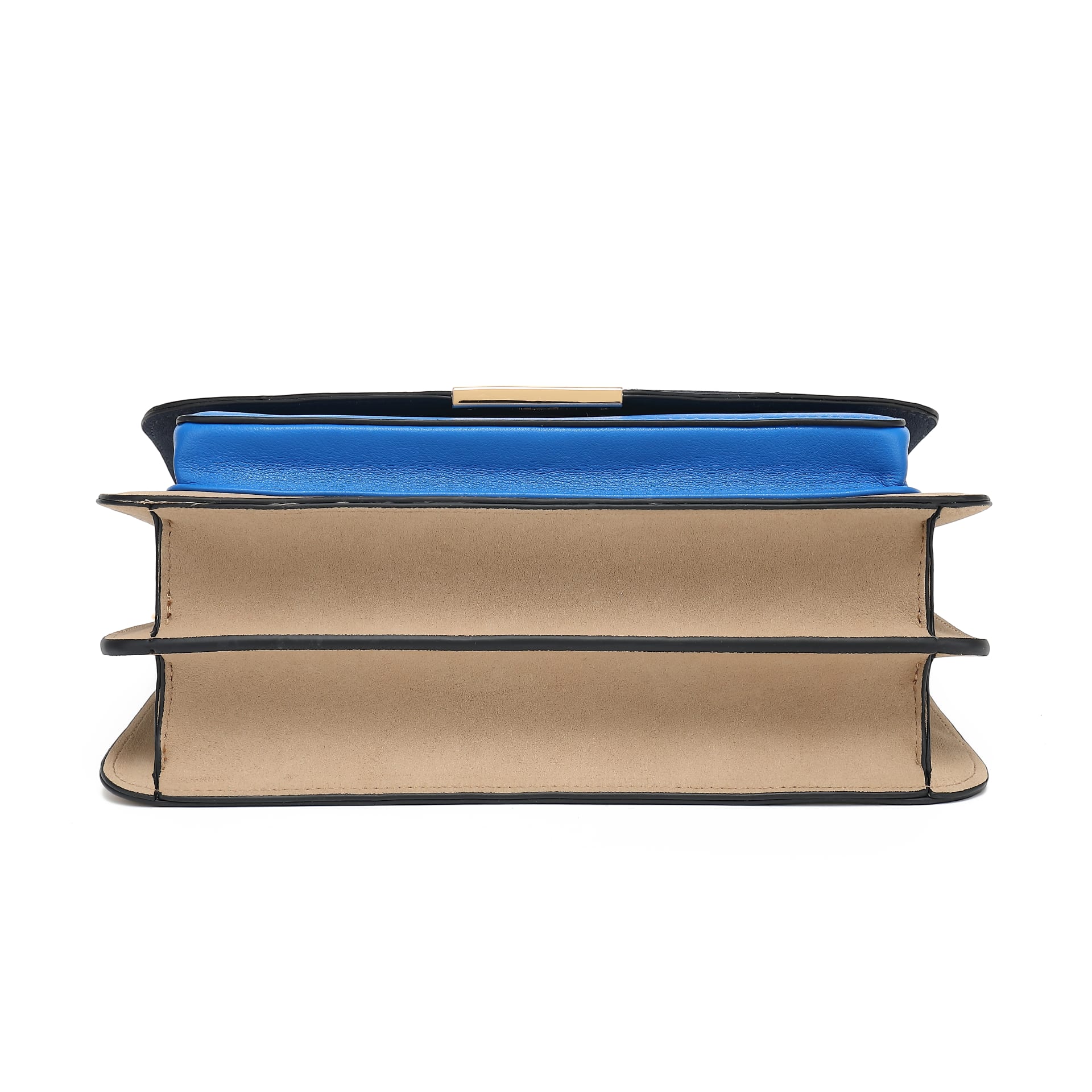 Blanca Multi Compartment Bag - Navy/sand/blue