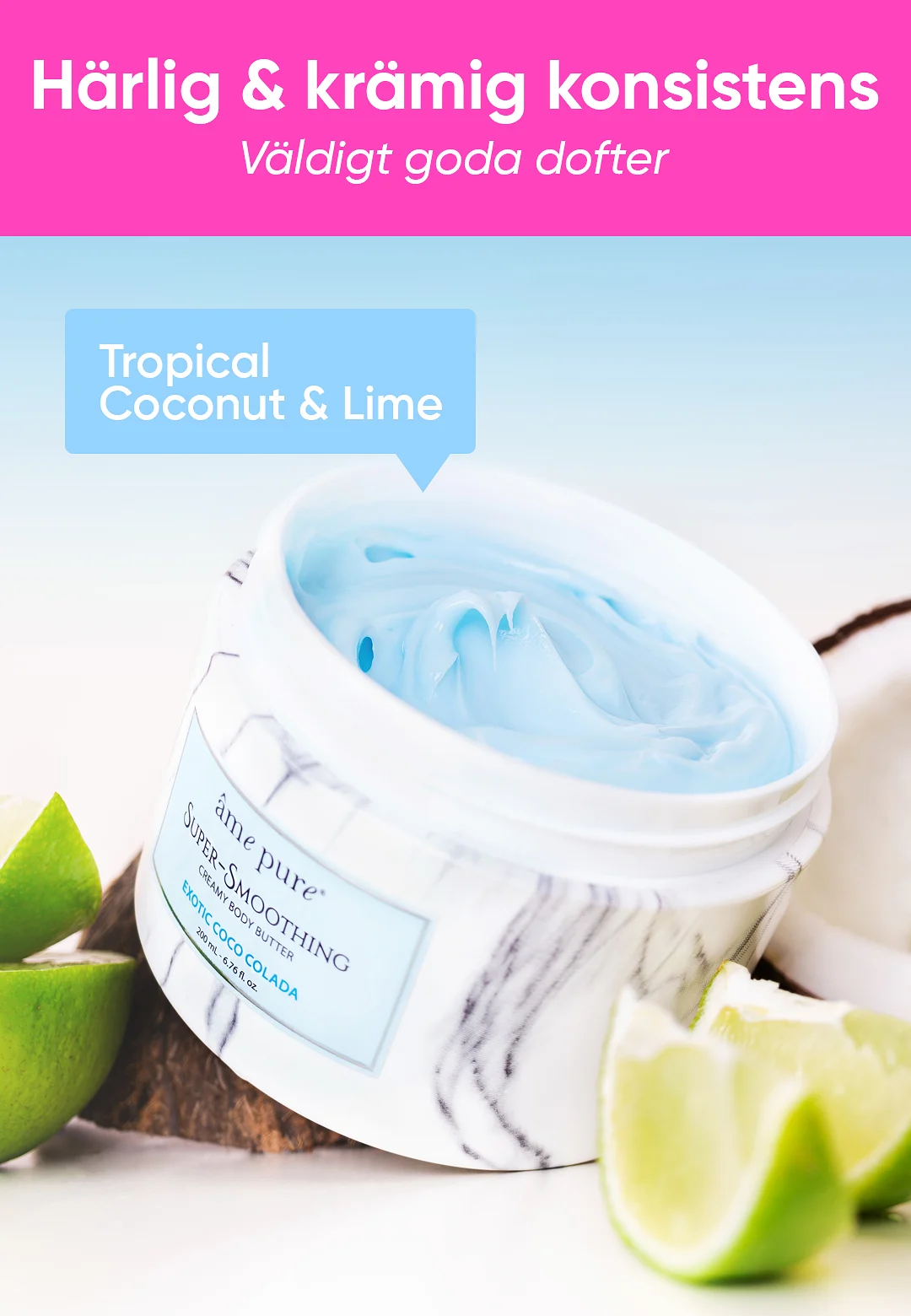 Âme Pure® Body Butter Exotic Coco Colada