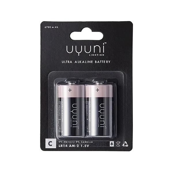 Uyuni C Batteri 2-p , 1,5v, 6700mah