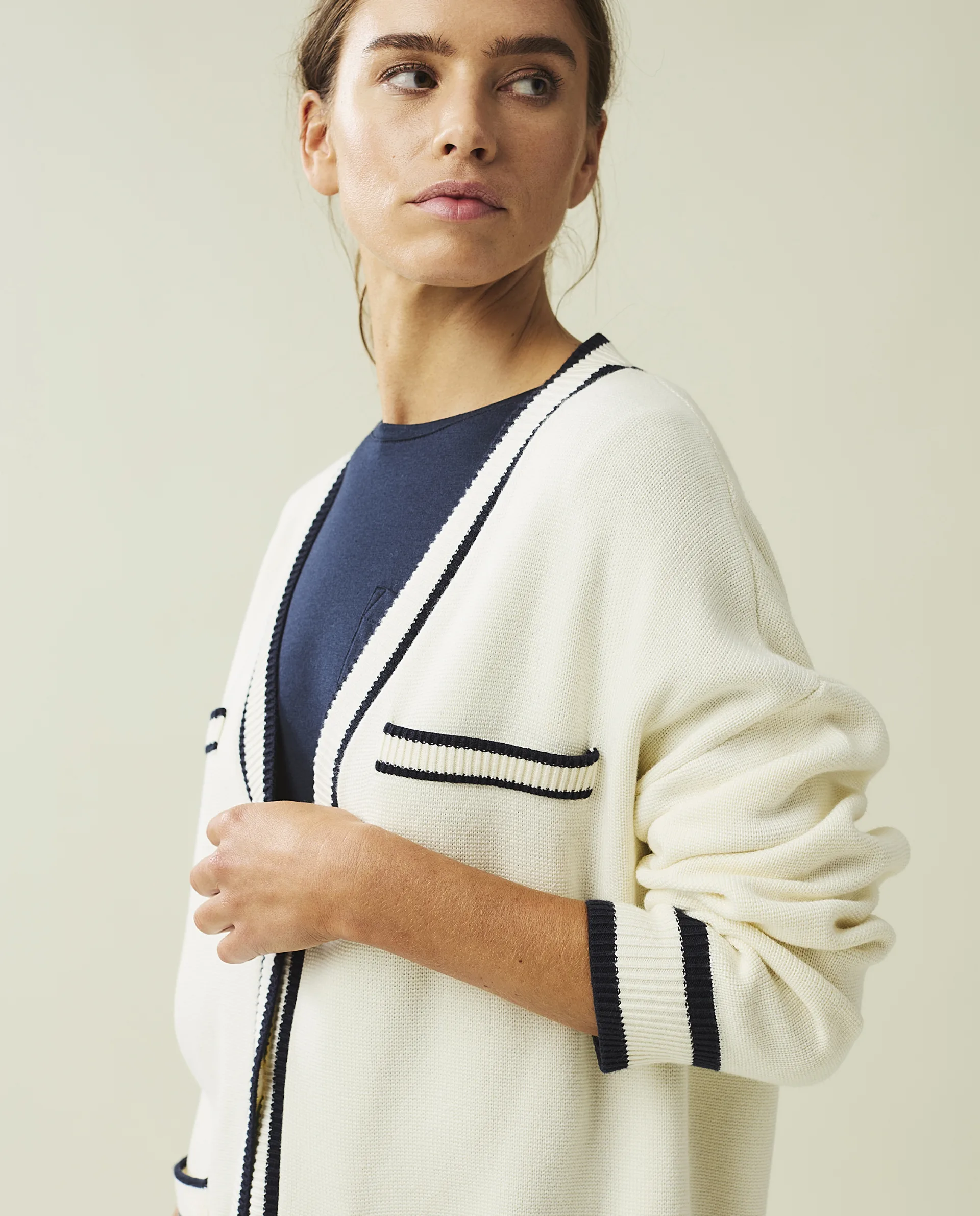 Malin Half Milano Knitted Cardigan