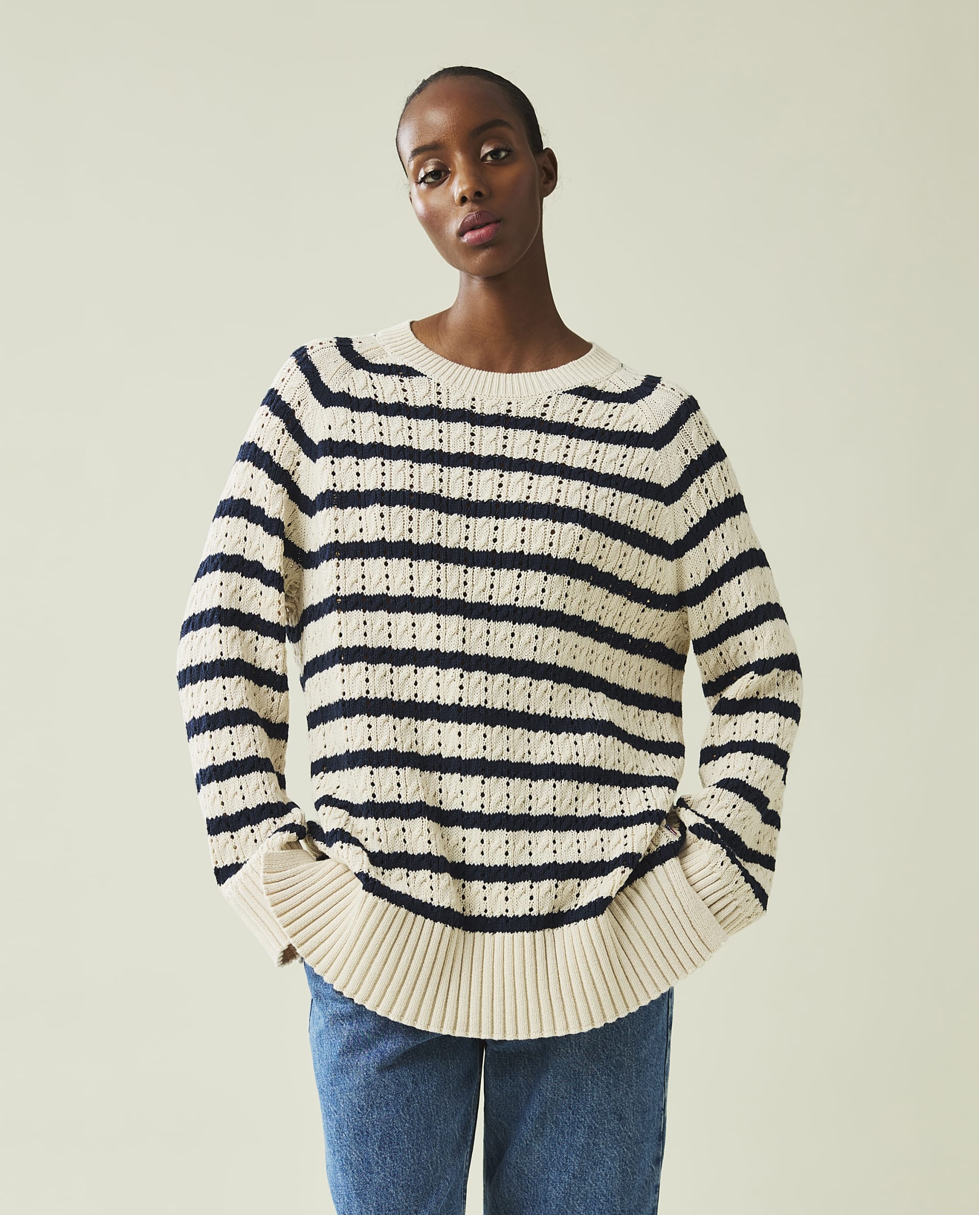 Athena Cable Knit Sweater