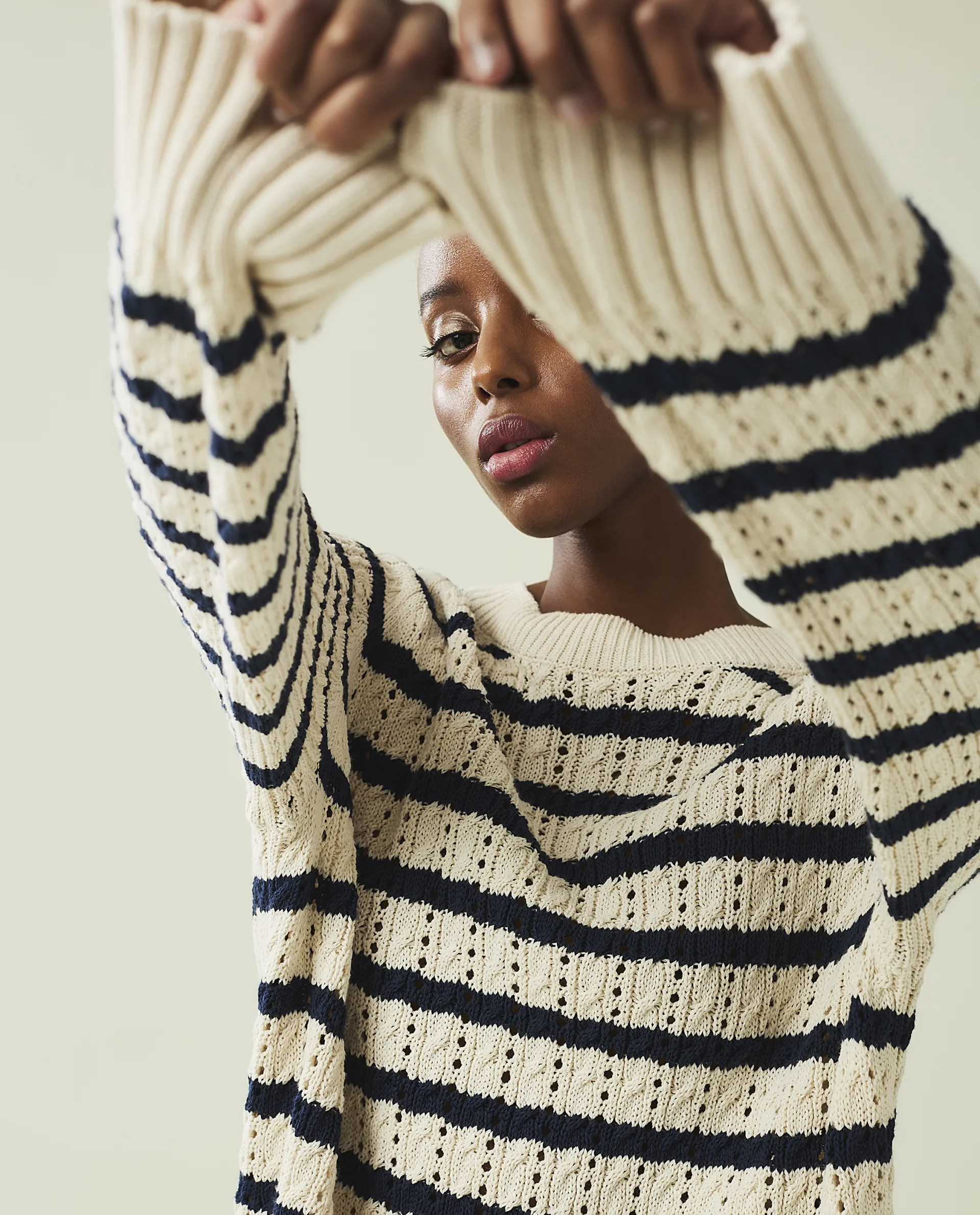 Athena Cable Knit Sweater