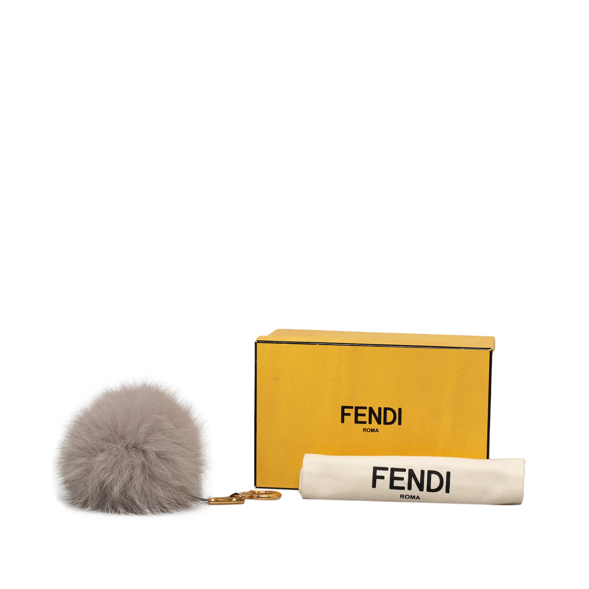 Fendi Fur Pom-pom Bag Charm