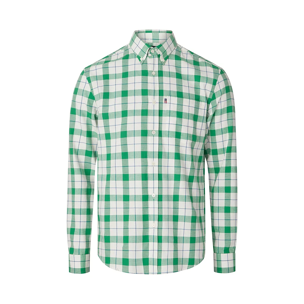 Casual Flannel Check B.d Shirt