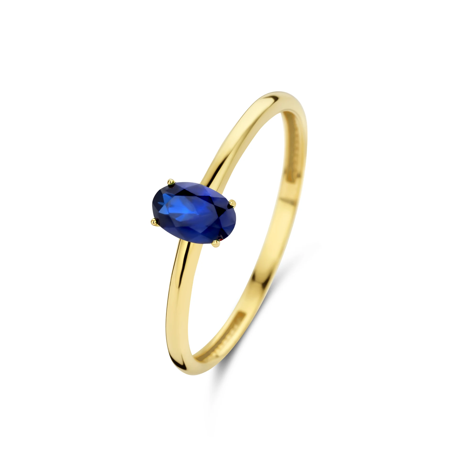 Isabel Bernard Baguette Ring Guld