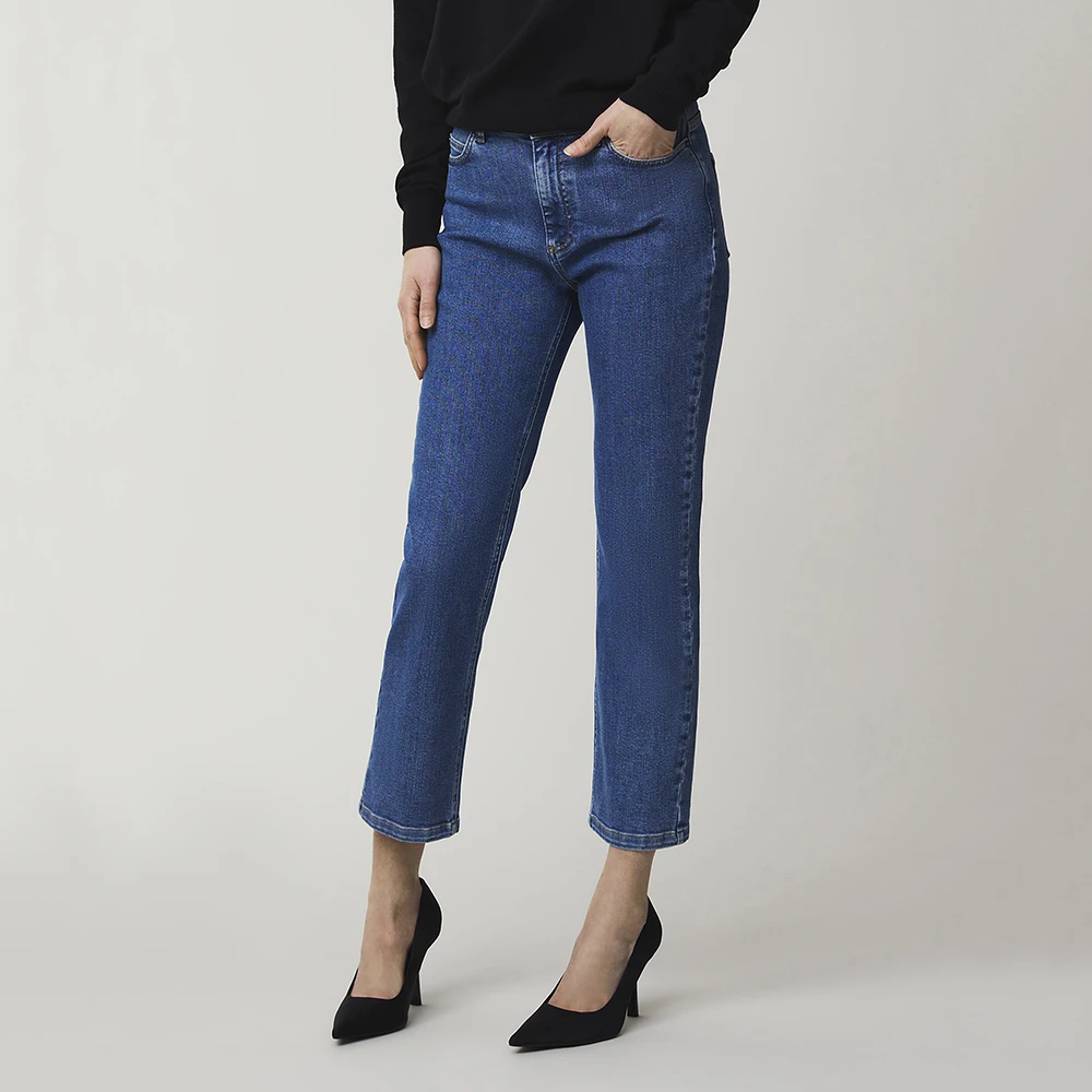 Natalia High-rise Straight-leg Jeans