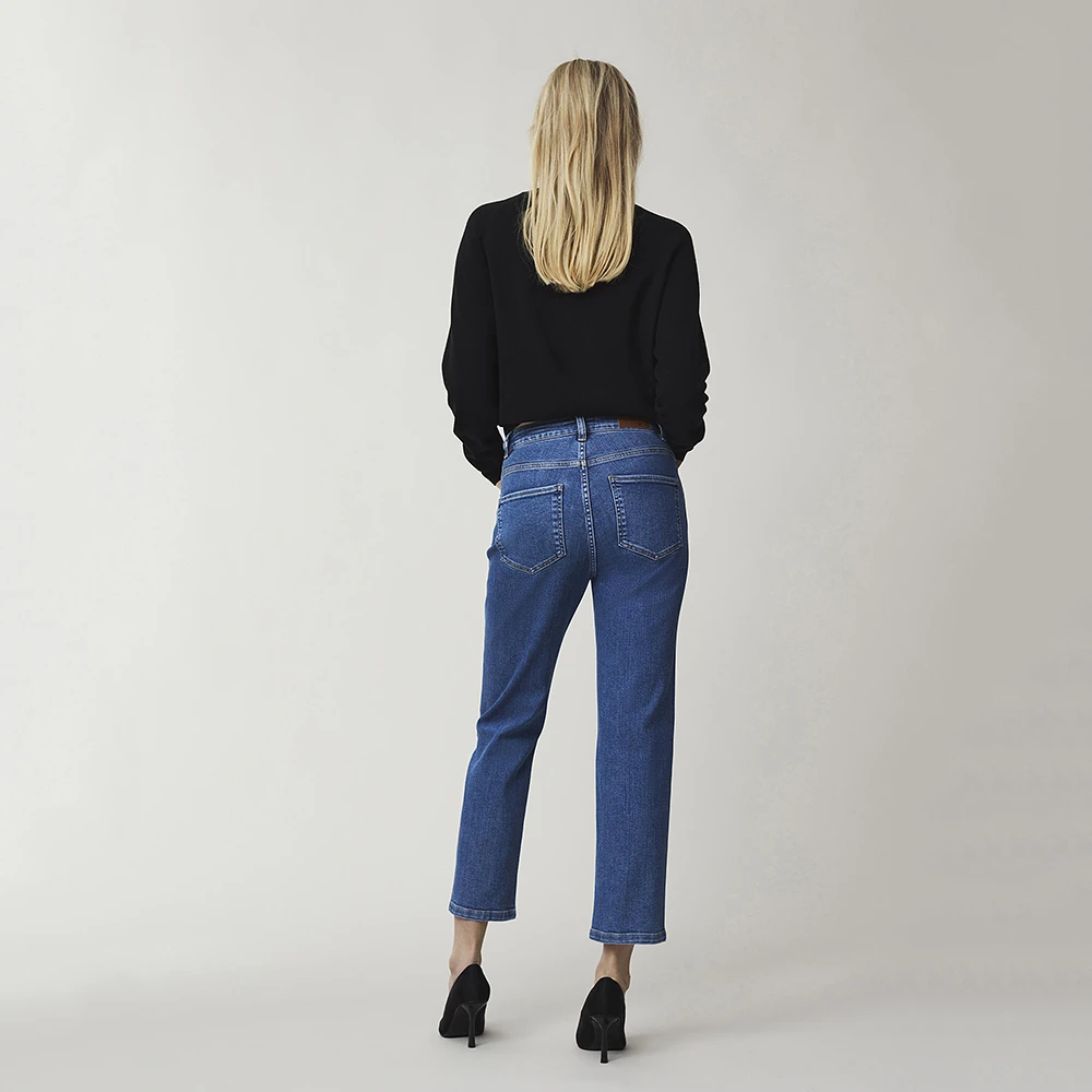 Natalia High-rise Straight-leg Jeans