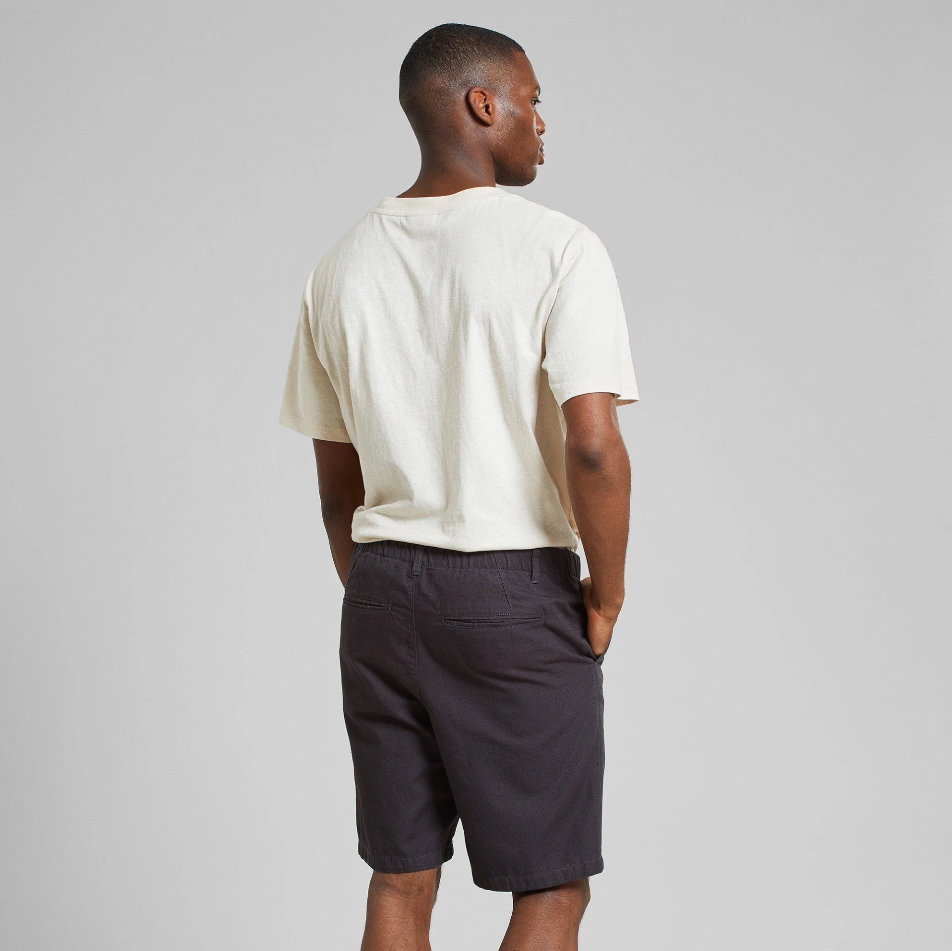 Chino Shorts Nacka Canvas Phantom Black