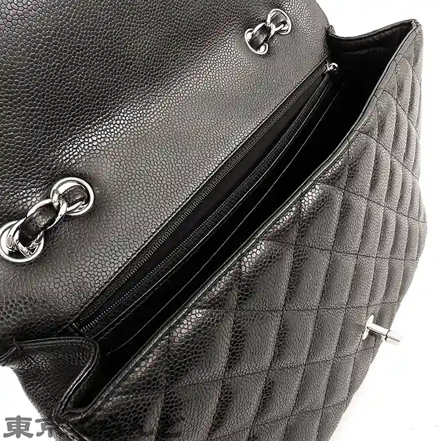 Chanel Jumbo Classic Caviar Single Flap