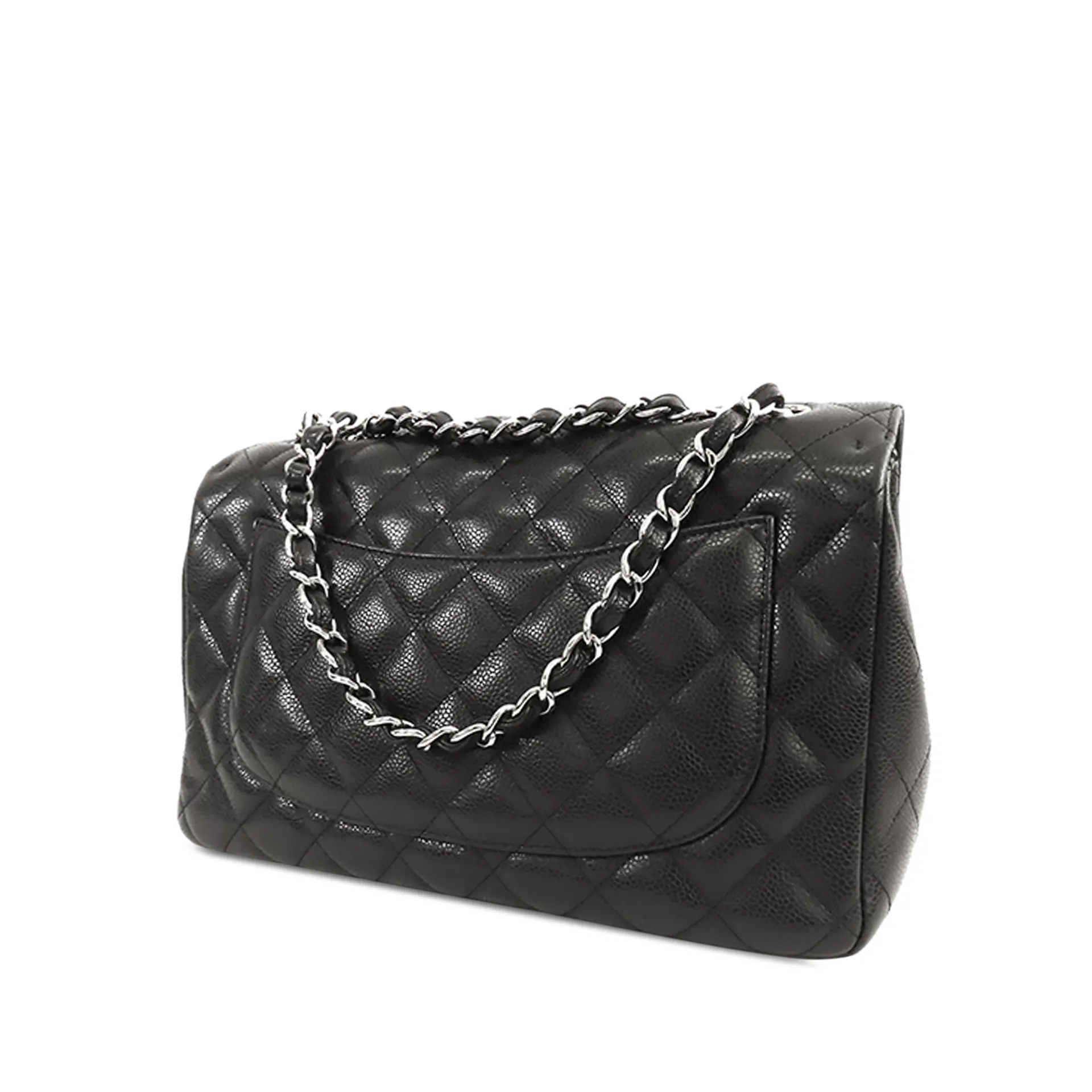 Chanel Jumbo Classic Caviar Single Flap