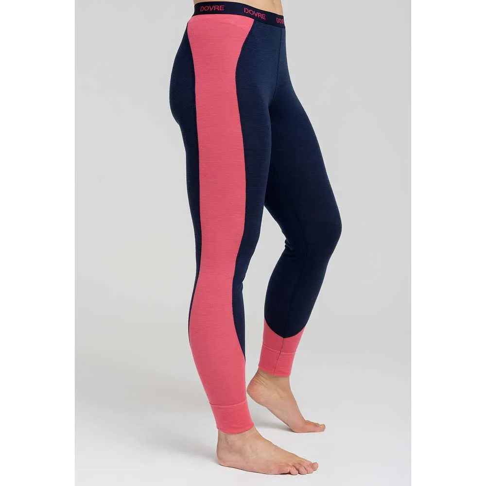 Leggings | 100% Ull | Marinblå