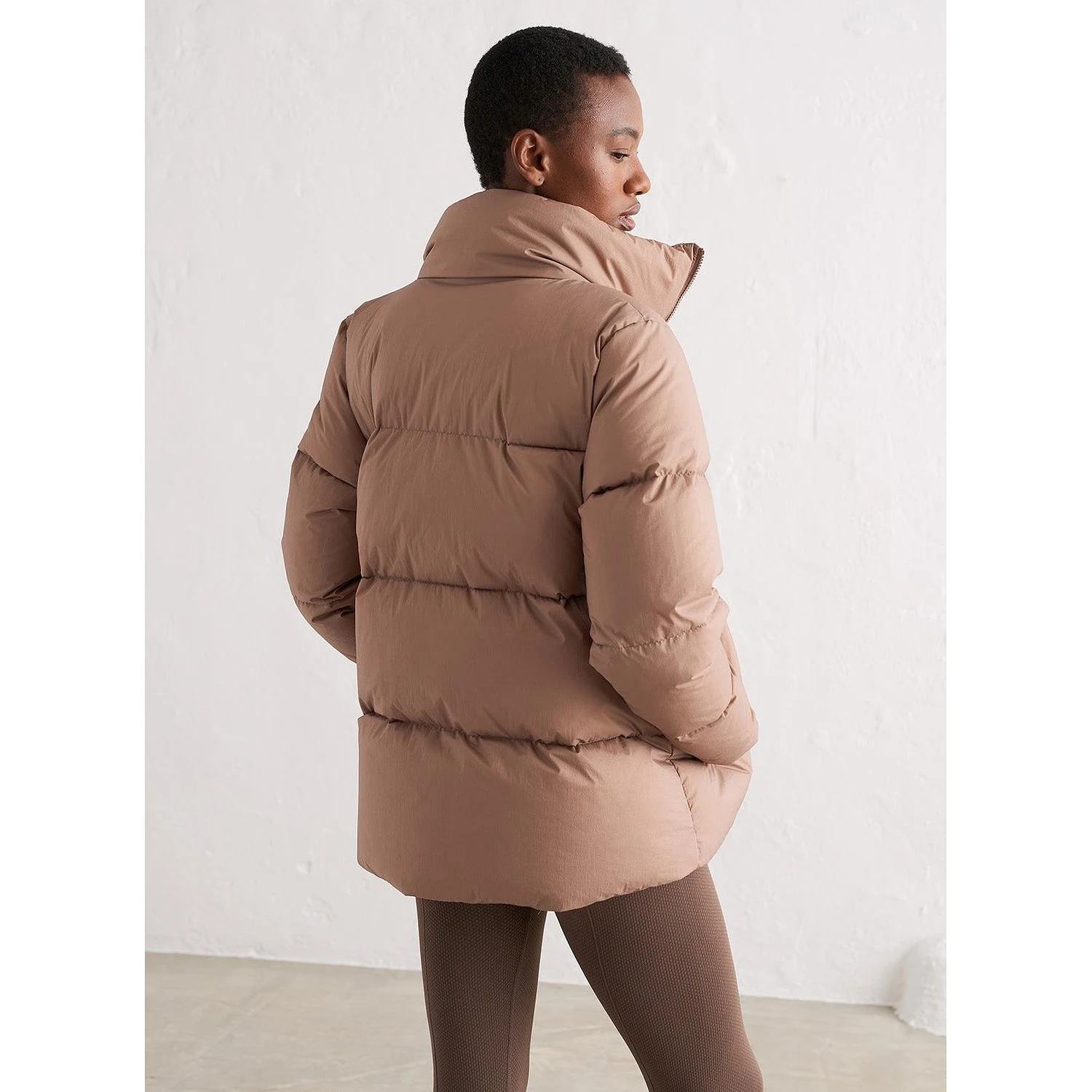 Toffee Puffer Jacket