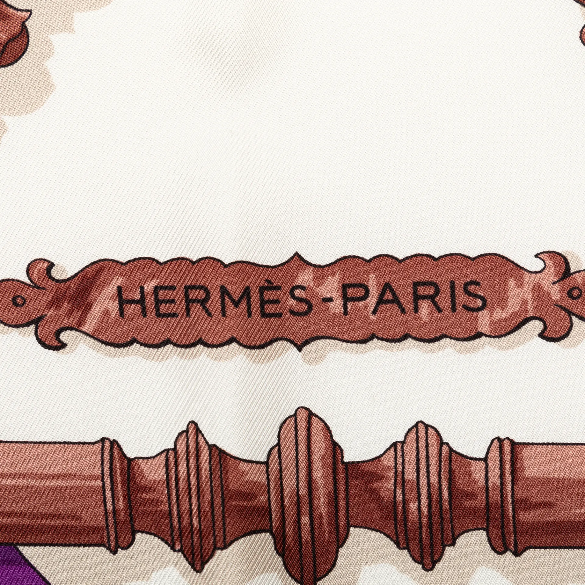 Hermès Ferronnerie Silk Scarf