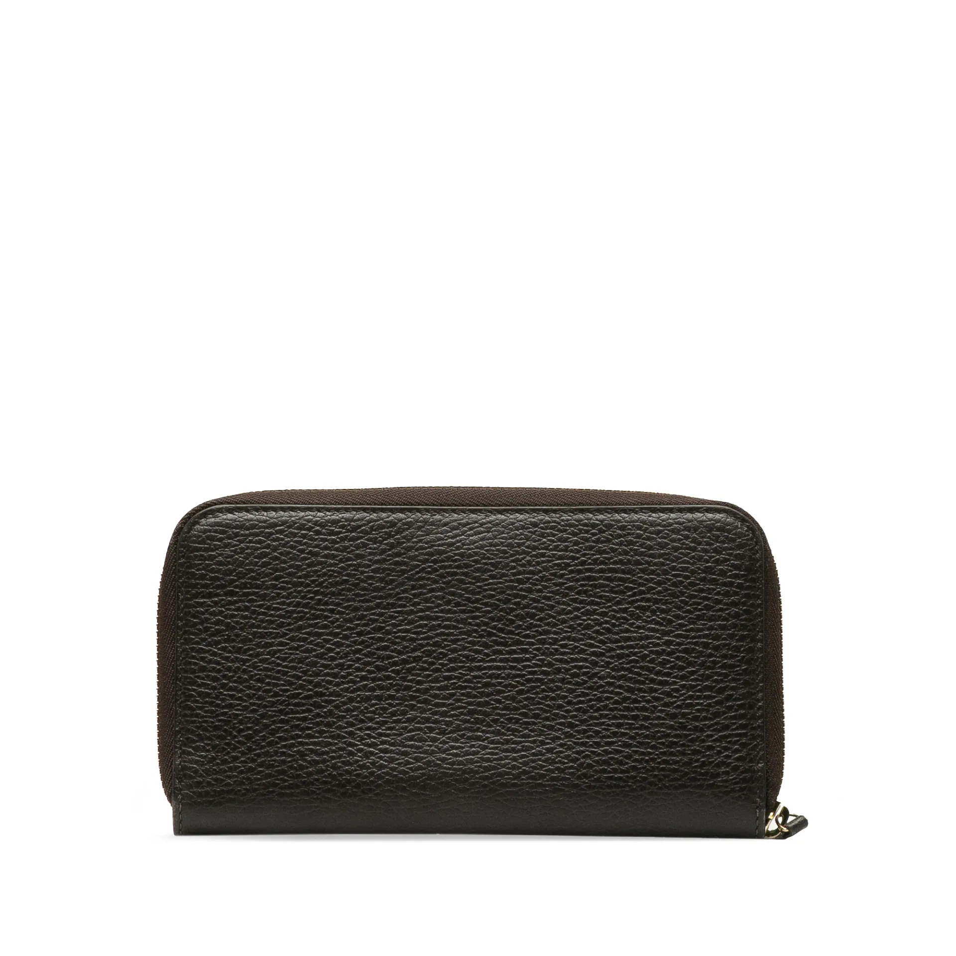 Gucci Interlocking G Zip Around Leather Wallet