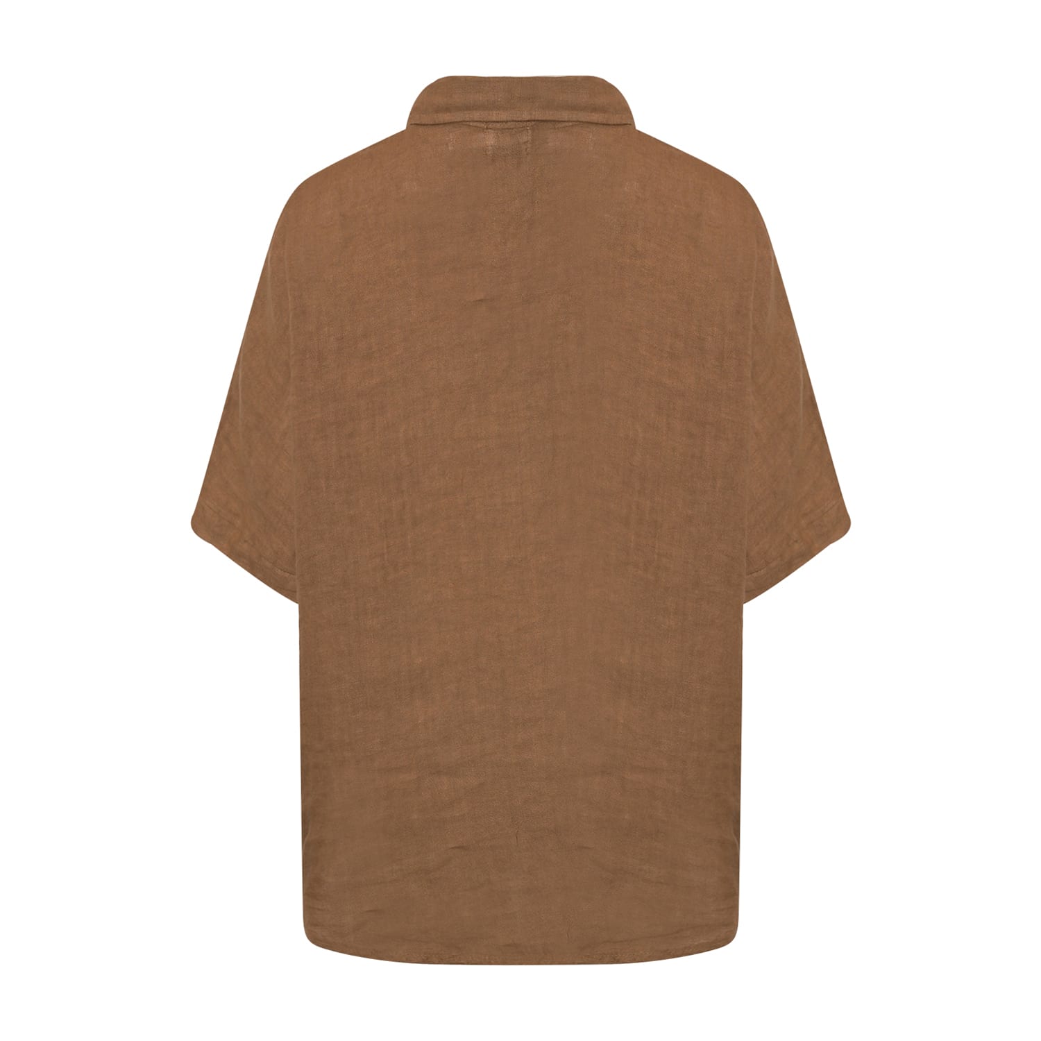 Abbi, Shirt, Linen - Light Brown