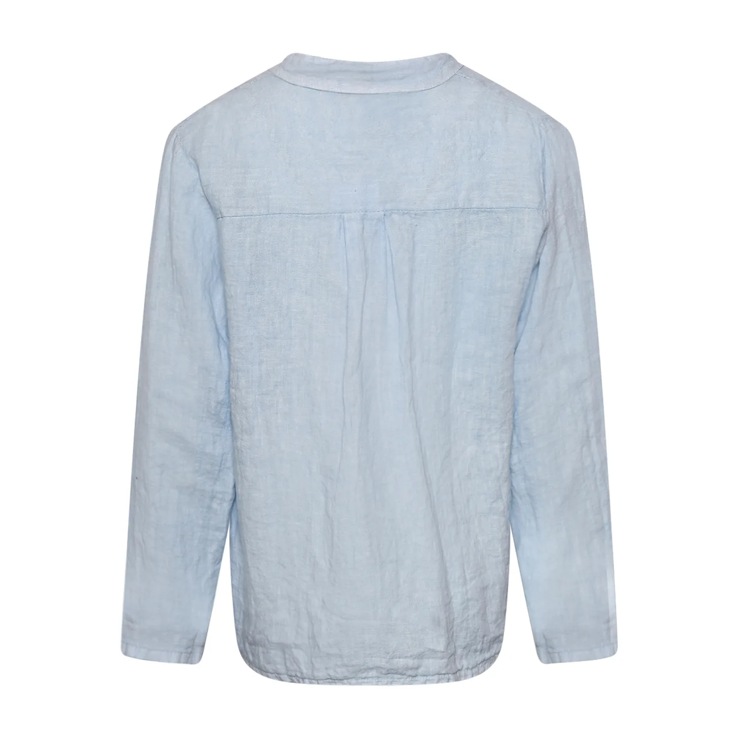 Hildur, Blouse, Linen - Light Blue