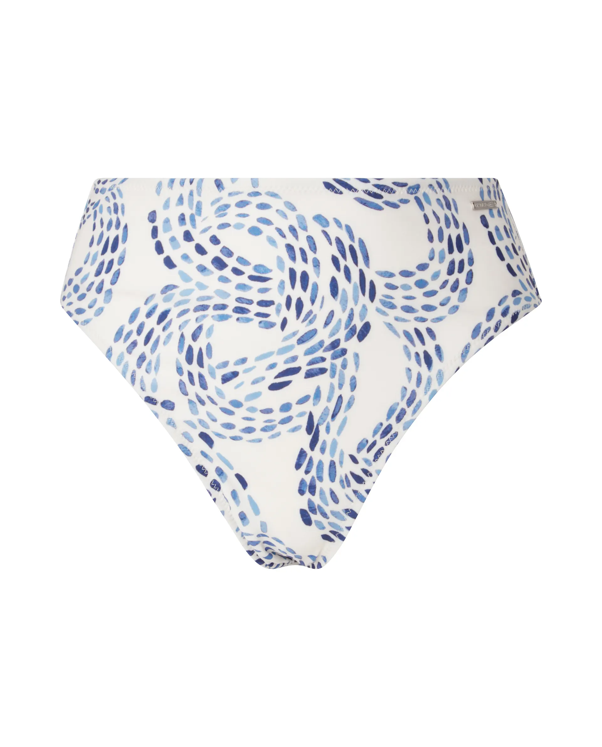 Sara High-waisted Printed Bikini Bottom