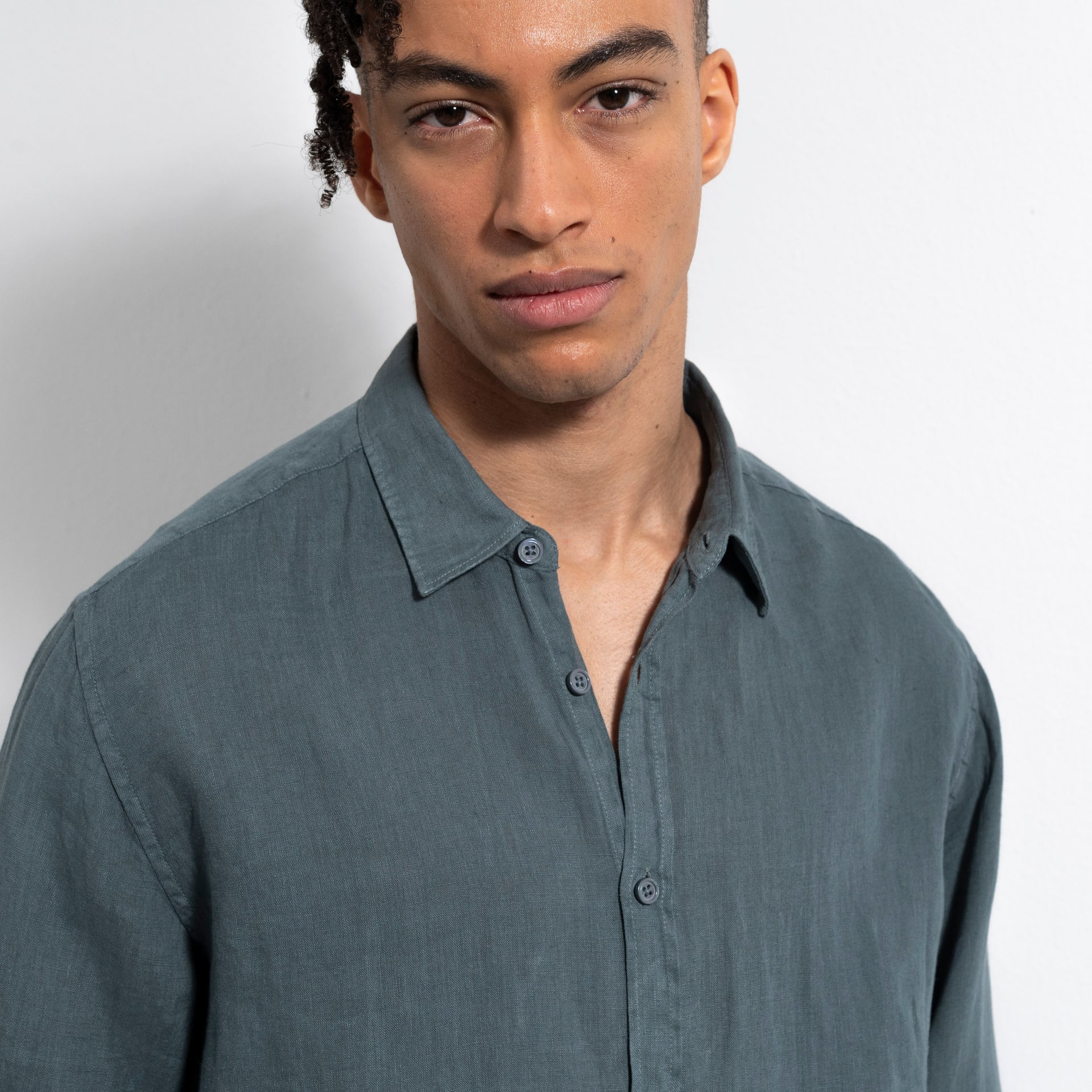 Washed Linen Shirt