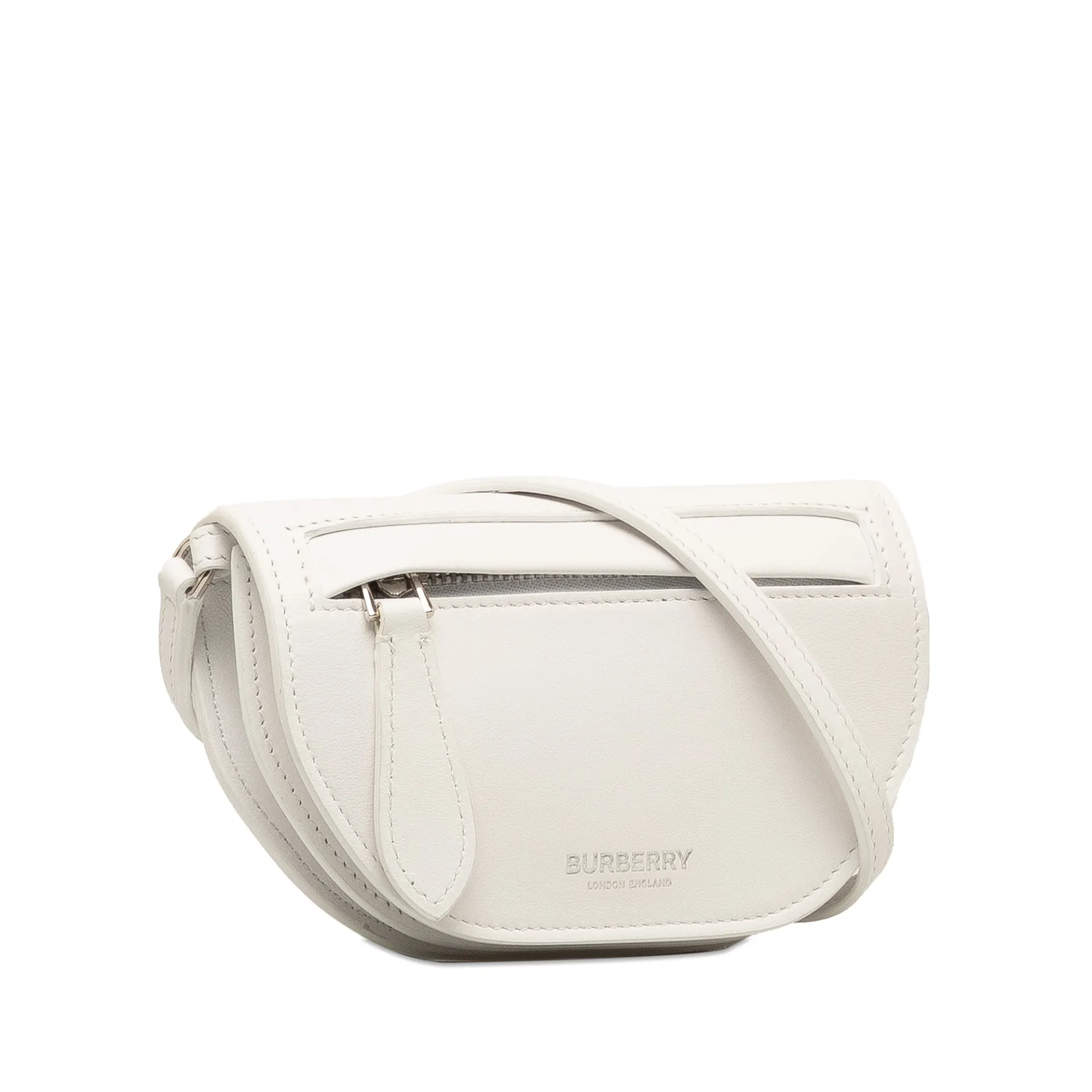 Burberry Mini Leather Olympia Crossbody Bag