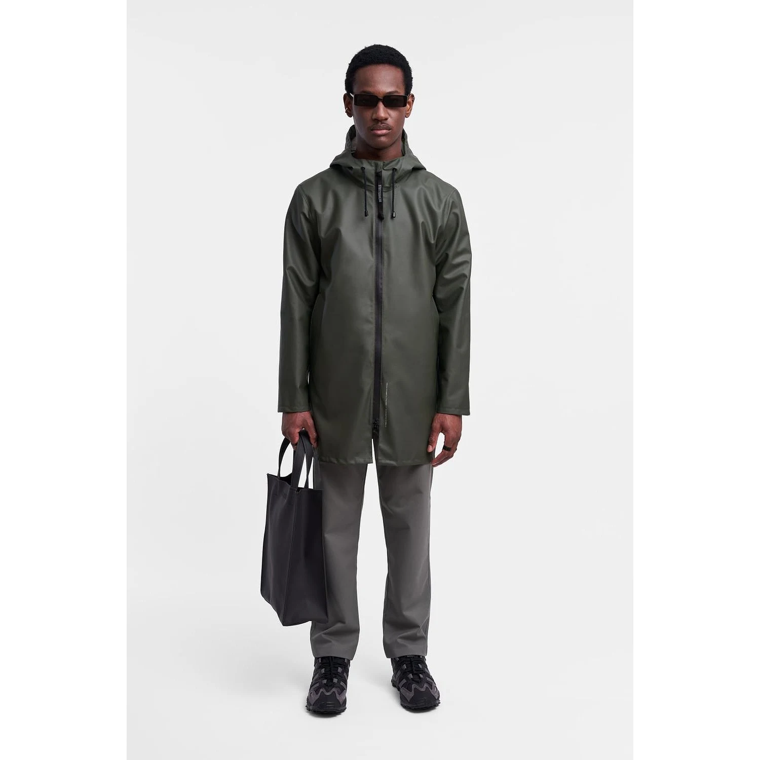 Stockholm Lightweight Zip Green