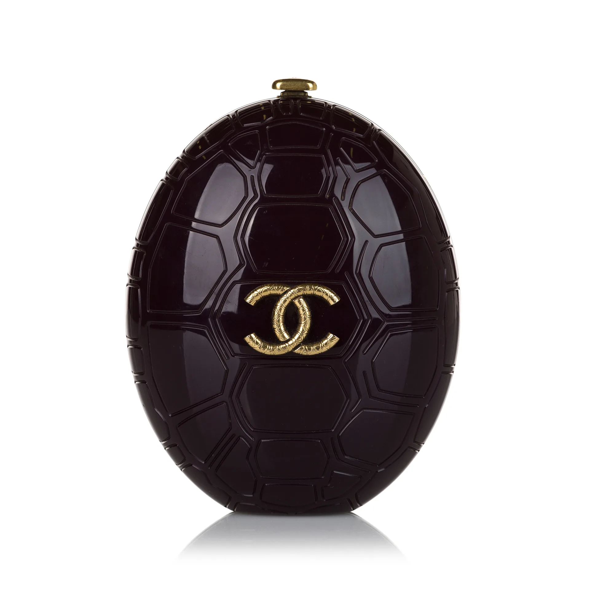 Chanel Turtle Shell Minaudiere